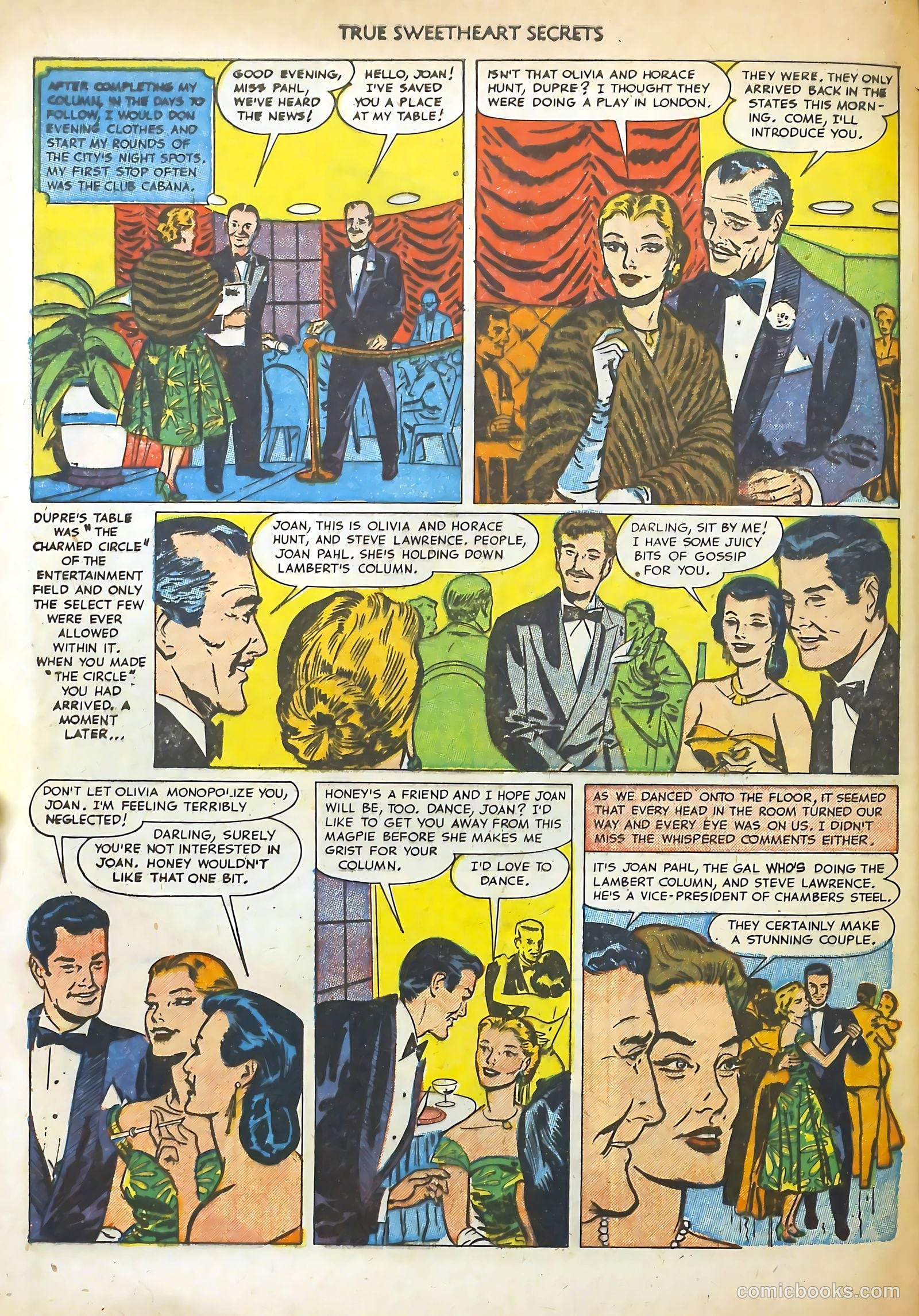 True Sweetheart Secrets #9 (1952) — page 28 of 36