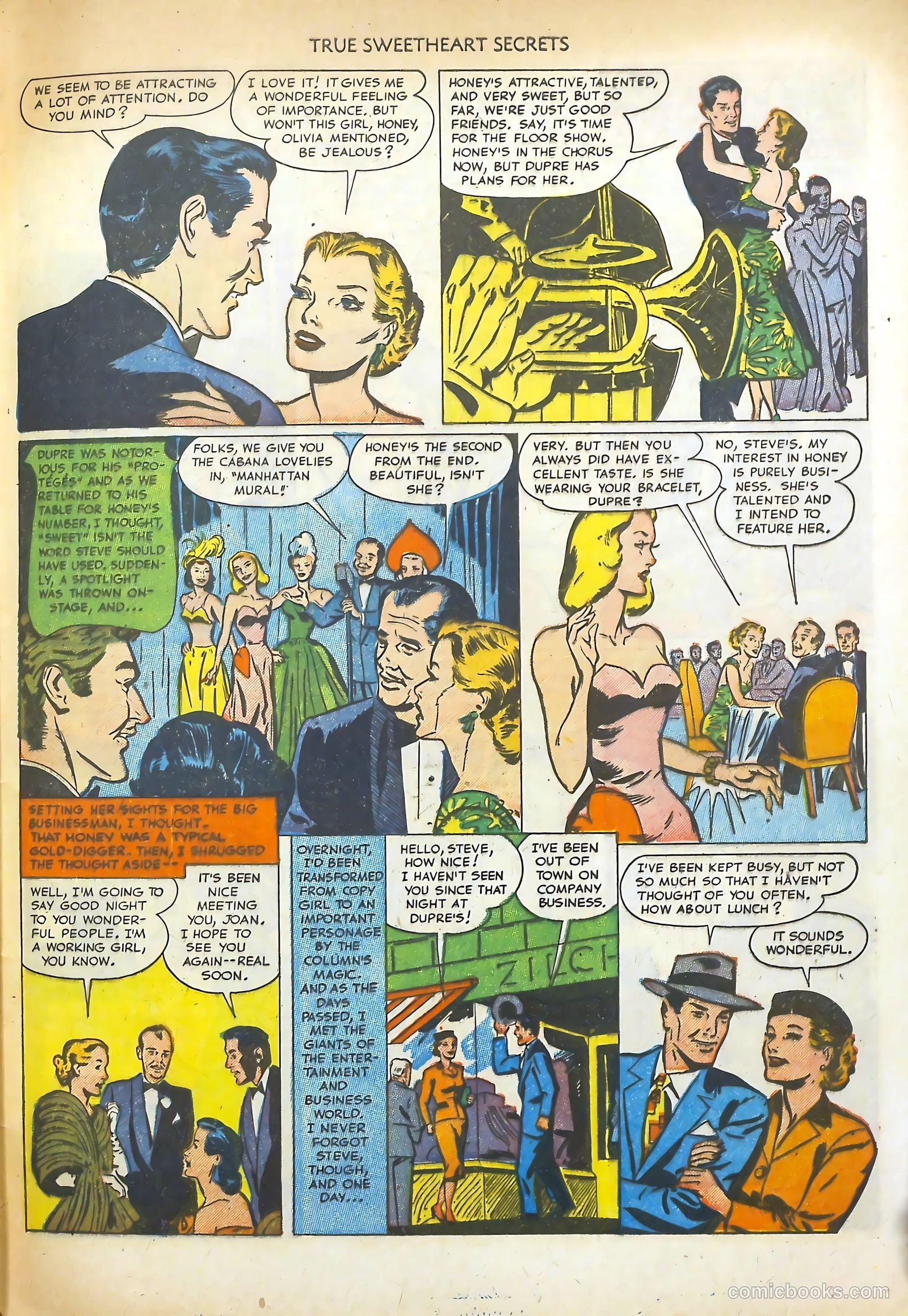 True Sweetheart Secrets #9 (1952) — page 29 of 36