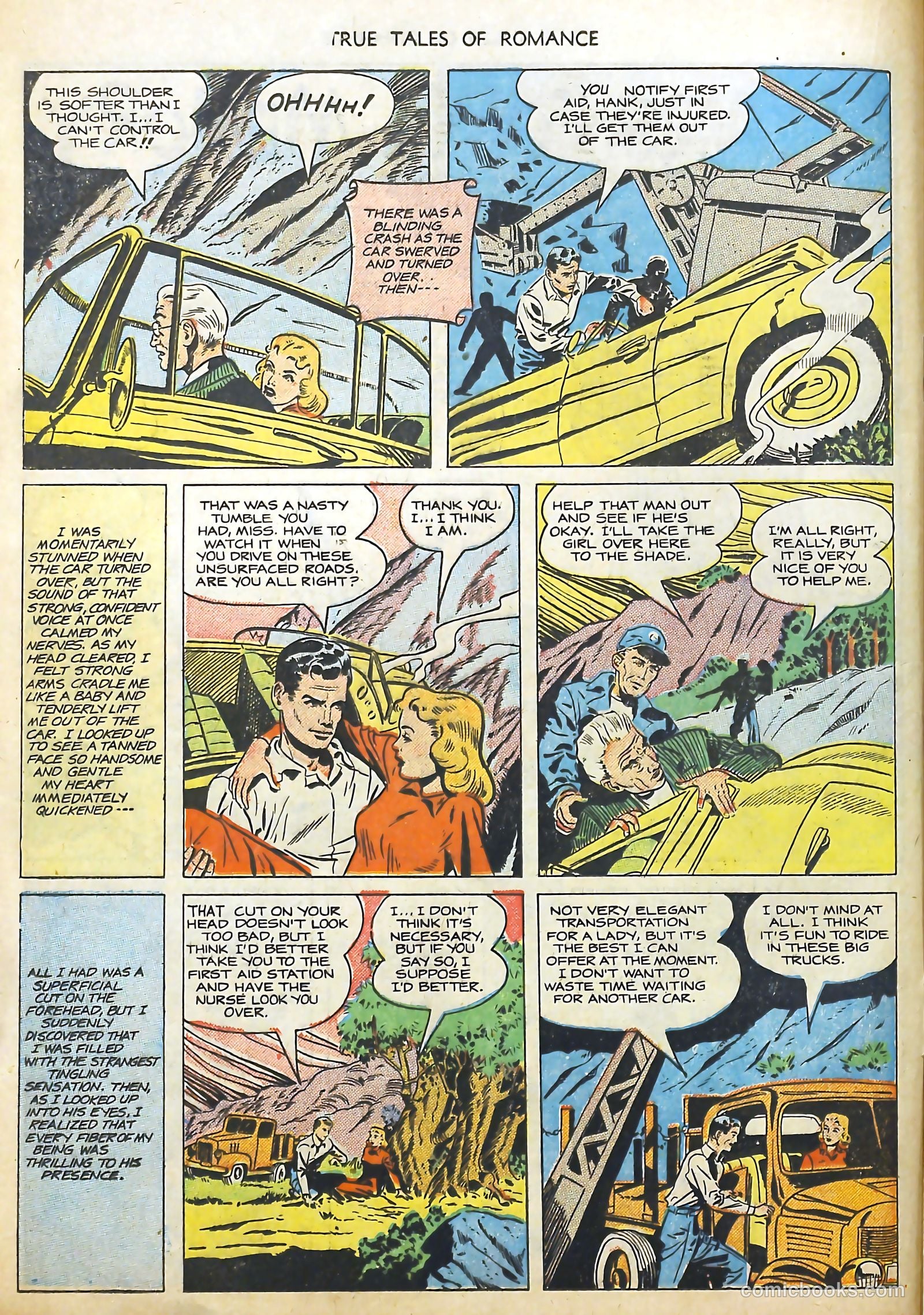 True Tales of Romance #4 (1950) — page 16 of 36
