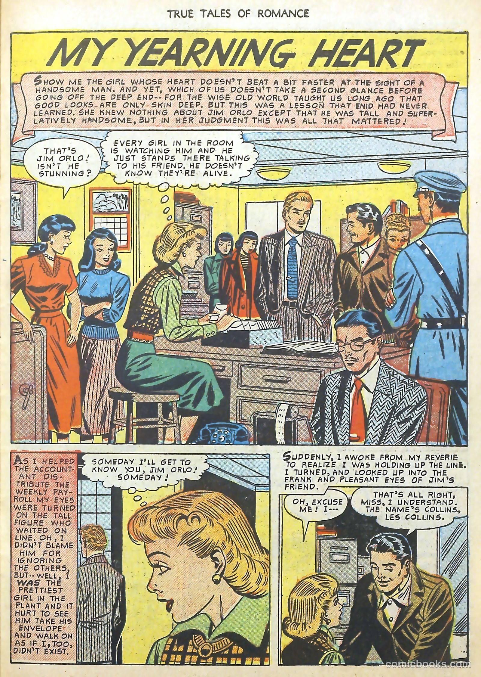 True Tales of Romance #4 (1950) — page 27 of 36