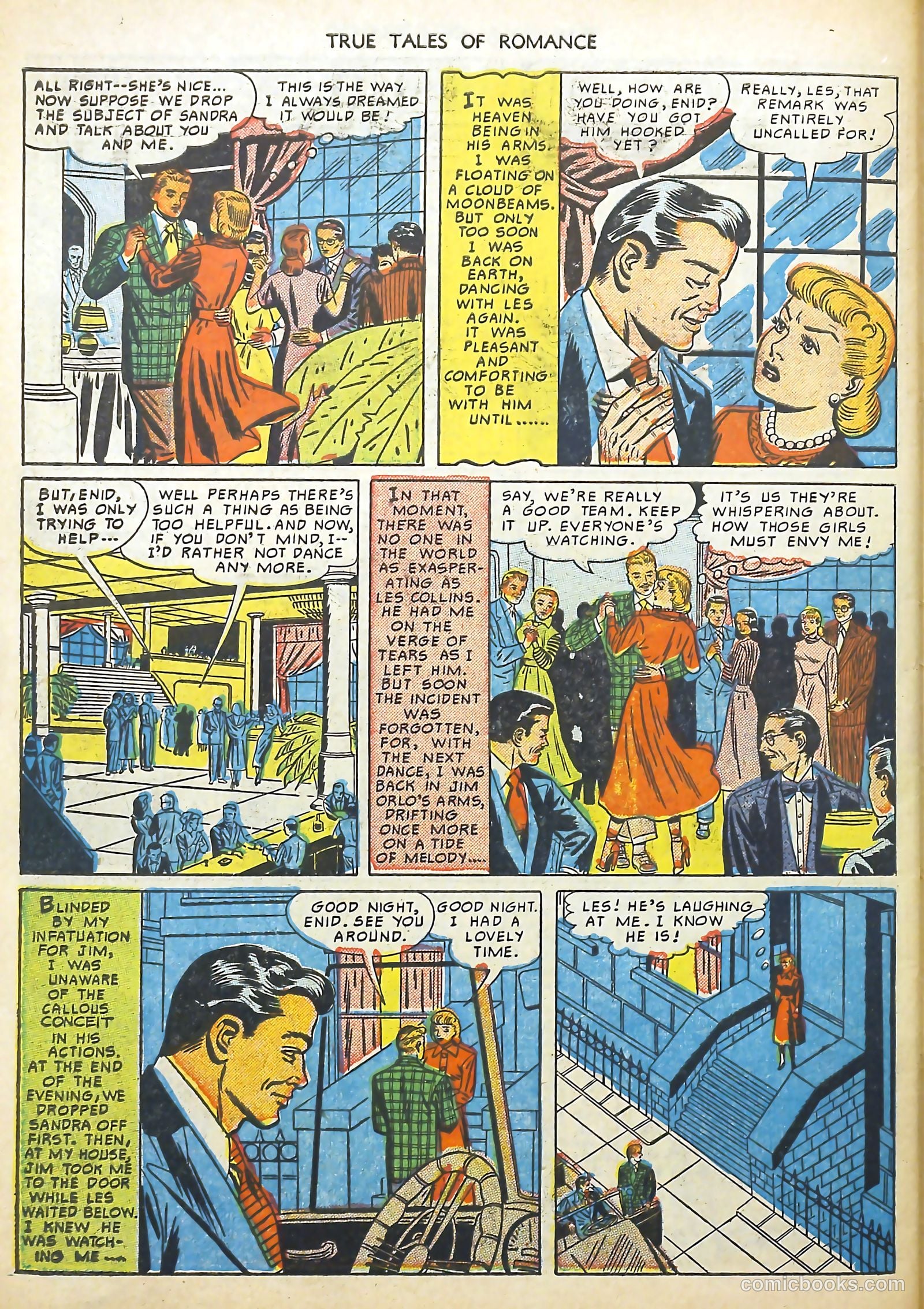 True Tales of Romance #4 (1950) — page 30 of 36