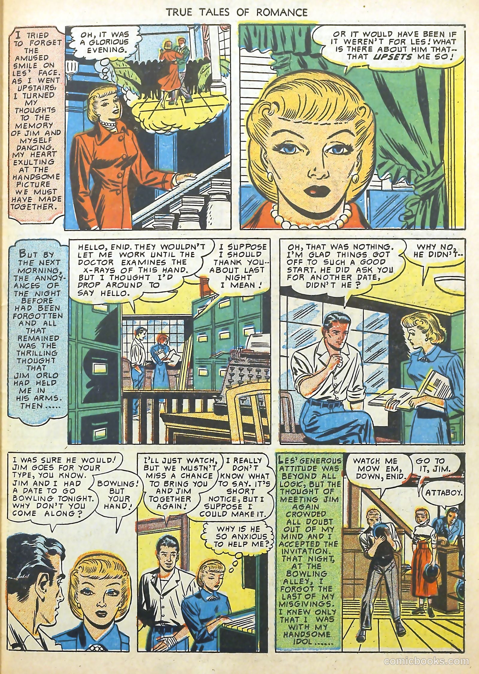 True Tales of Romance #4 (1950) — page 31 of 36