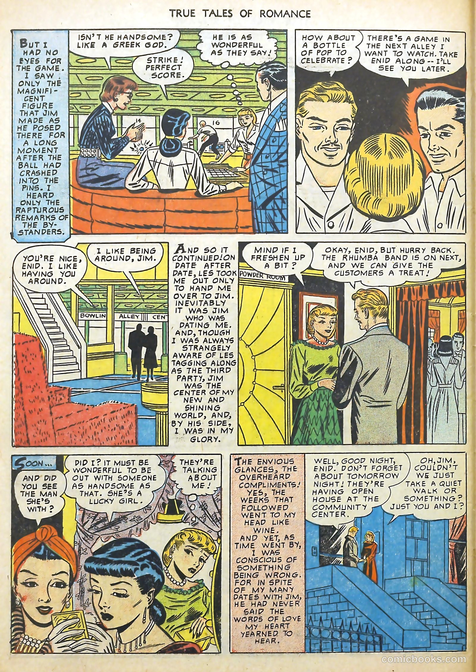 True Tales of Romance #4 (1950) — page 32 of 36