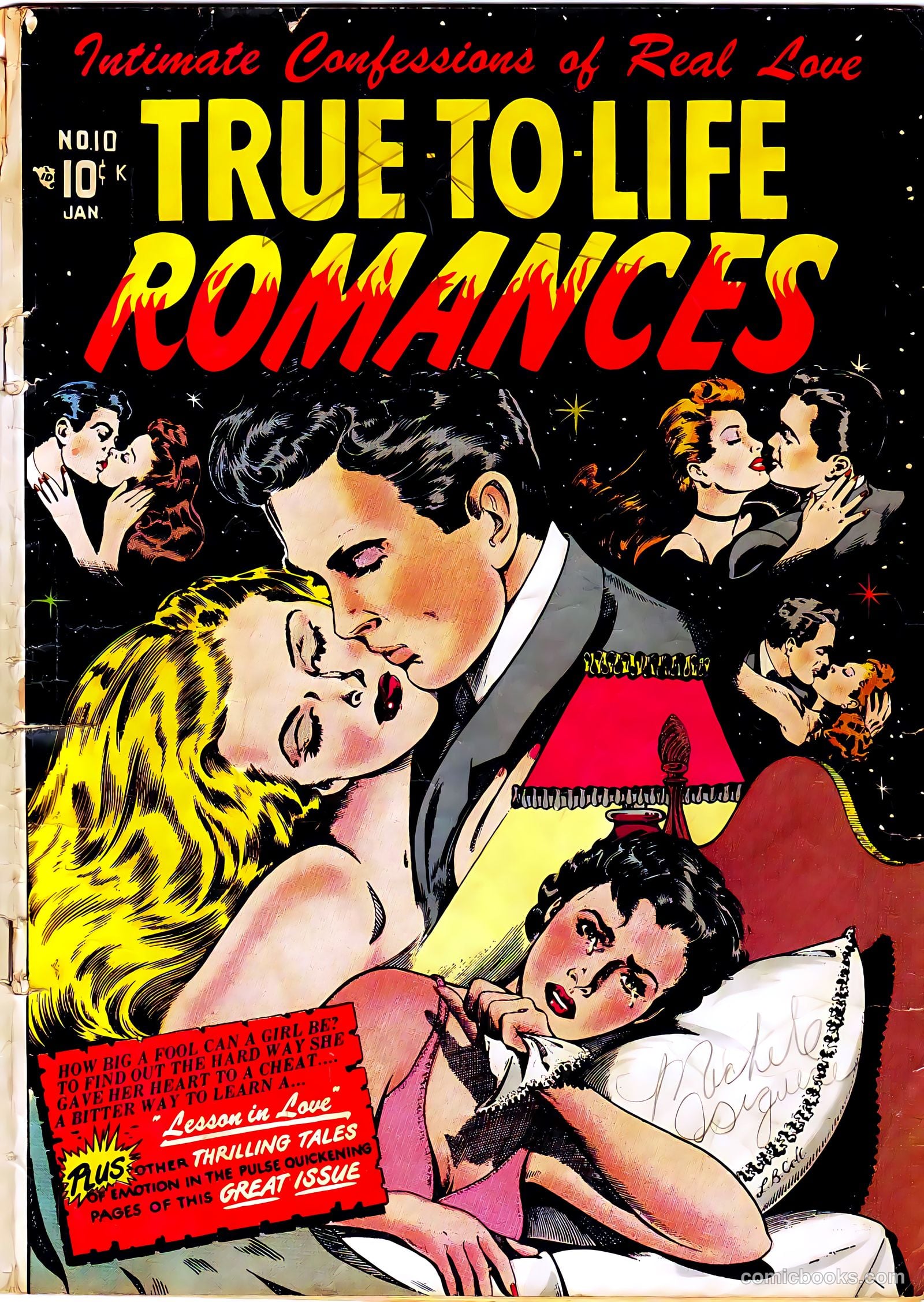 True-to-Life Romances #10 cover