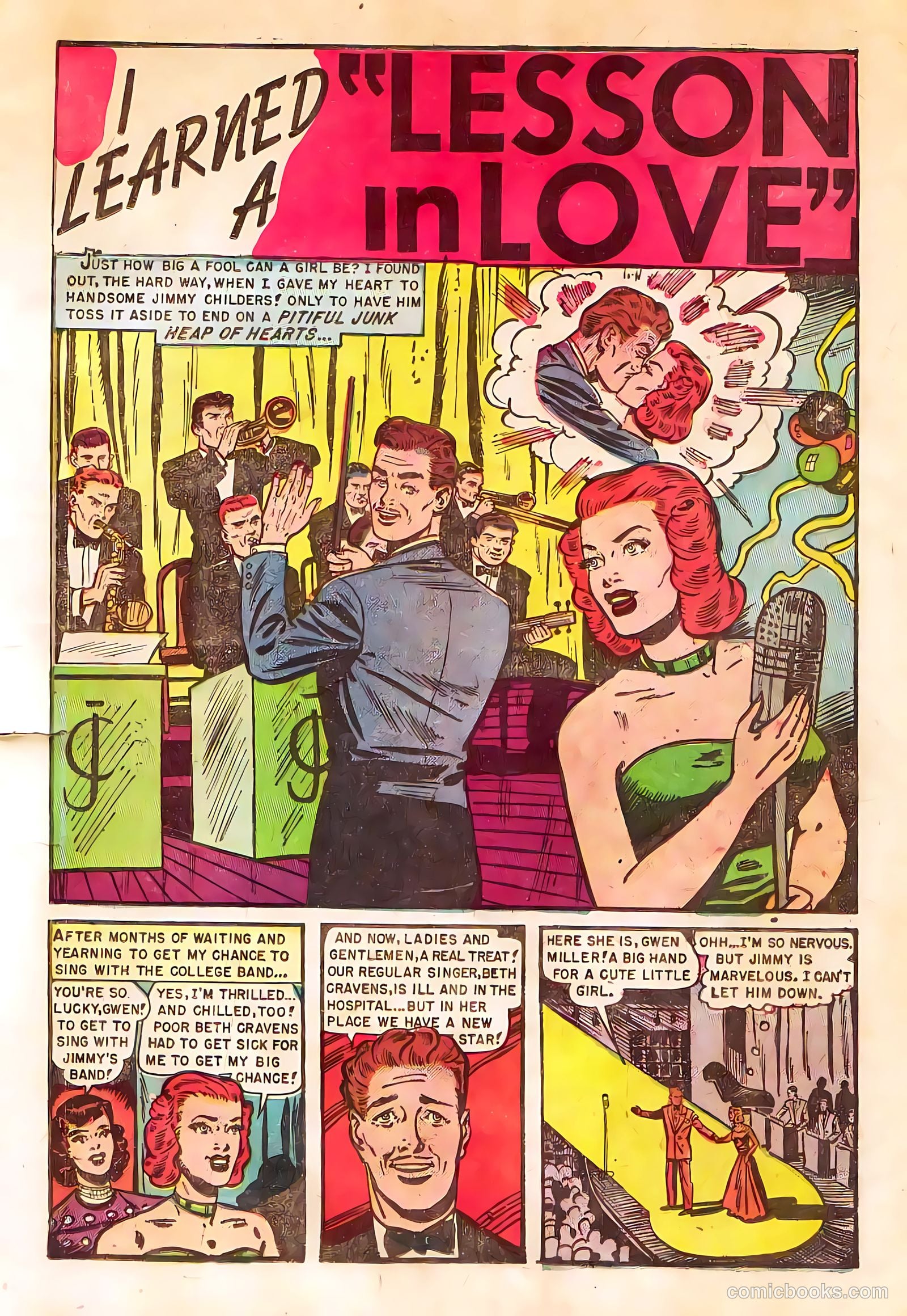 True-to-Life Romances #10 (1952) — page 3 of 36