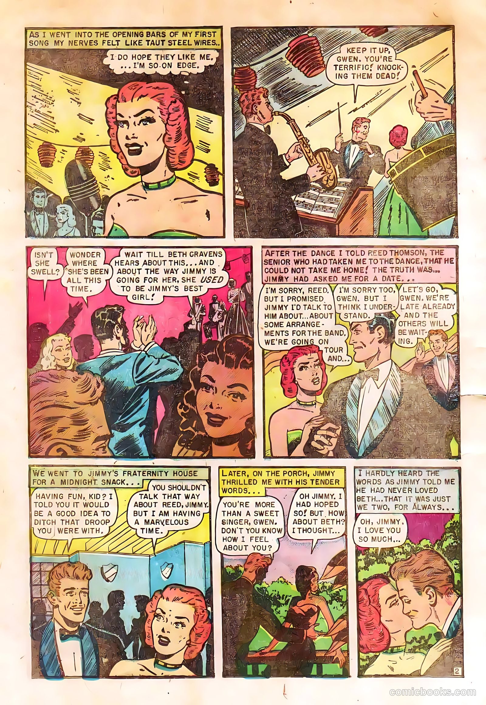 True-to-Life Romances #10 (1952) — page 4 of 36