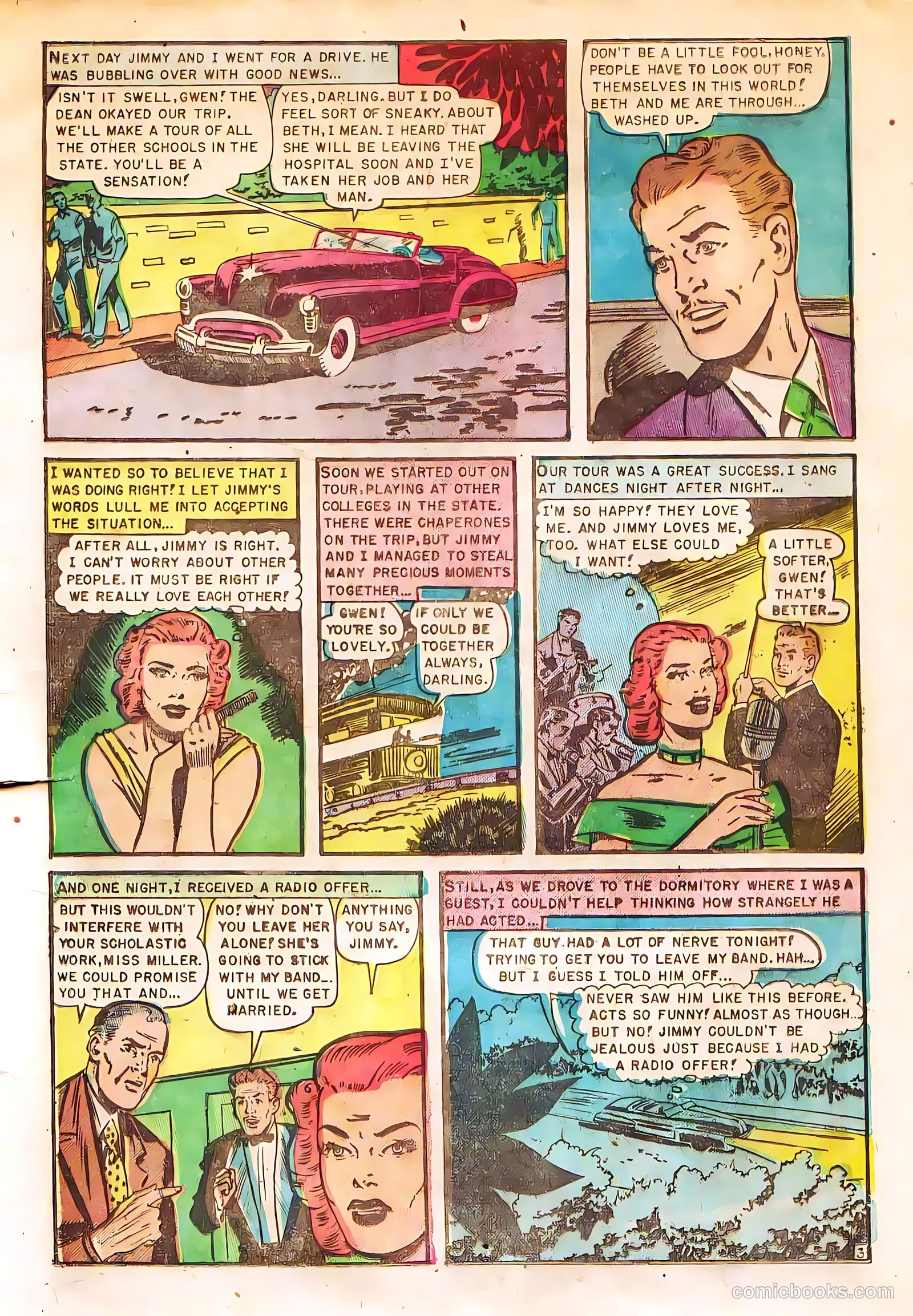 True-to-Life Romances #10 (1952) — page 5 of 36