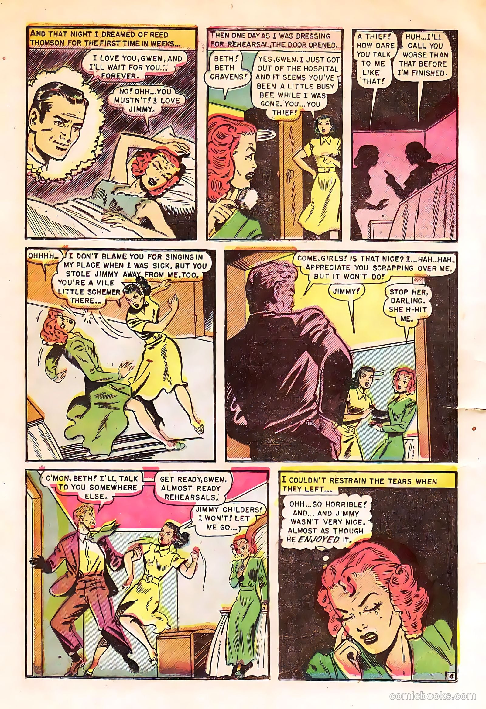 True-to-Life Romances #10 (1952) — page 6 of 36
