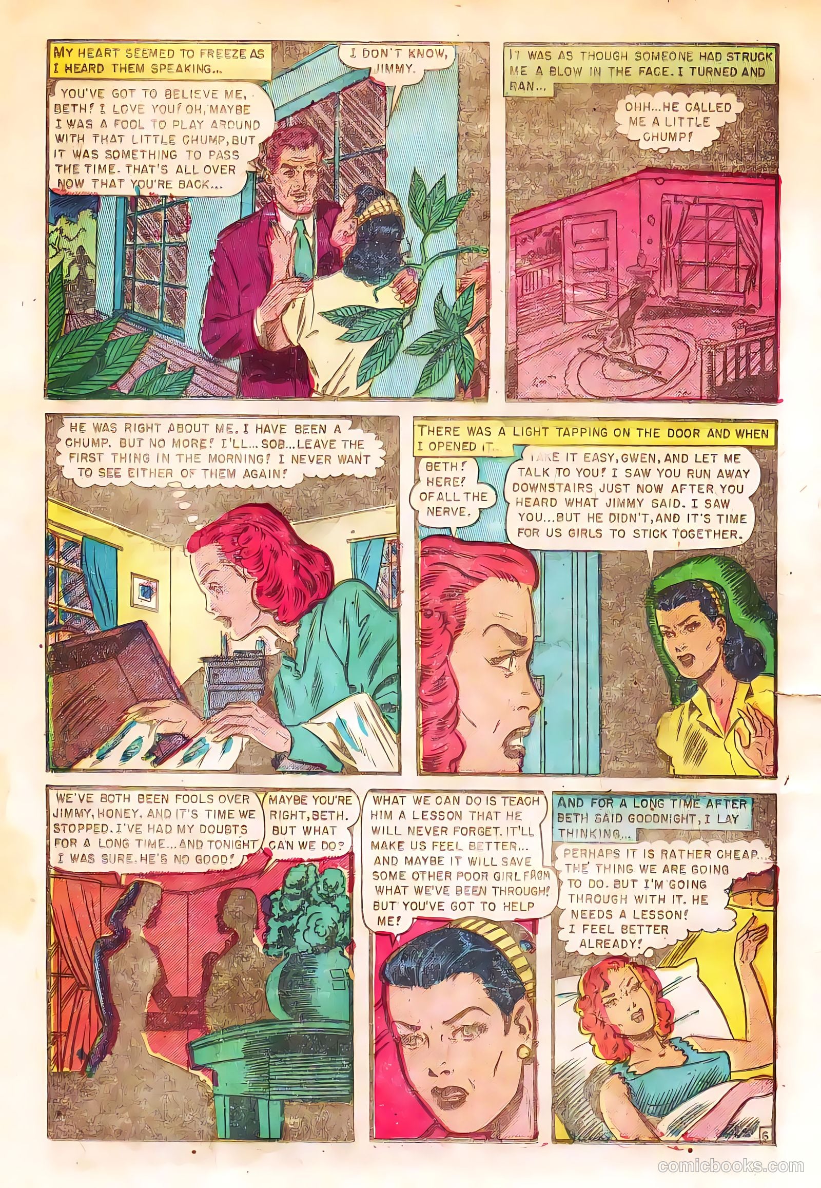 True-to-Life Romances #10 (1952) — page 8 of 36