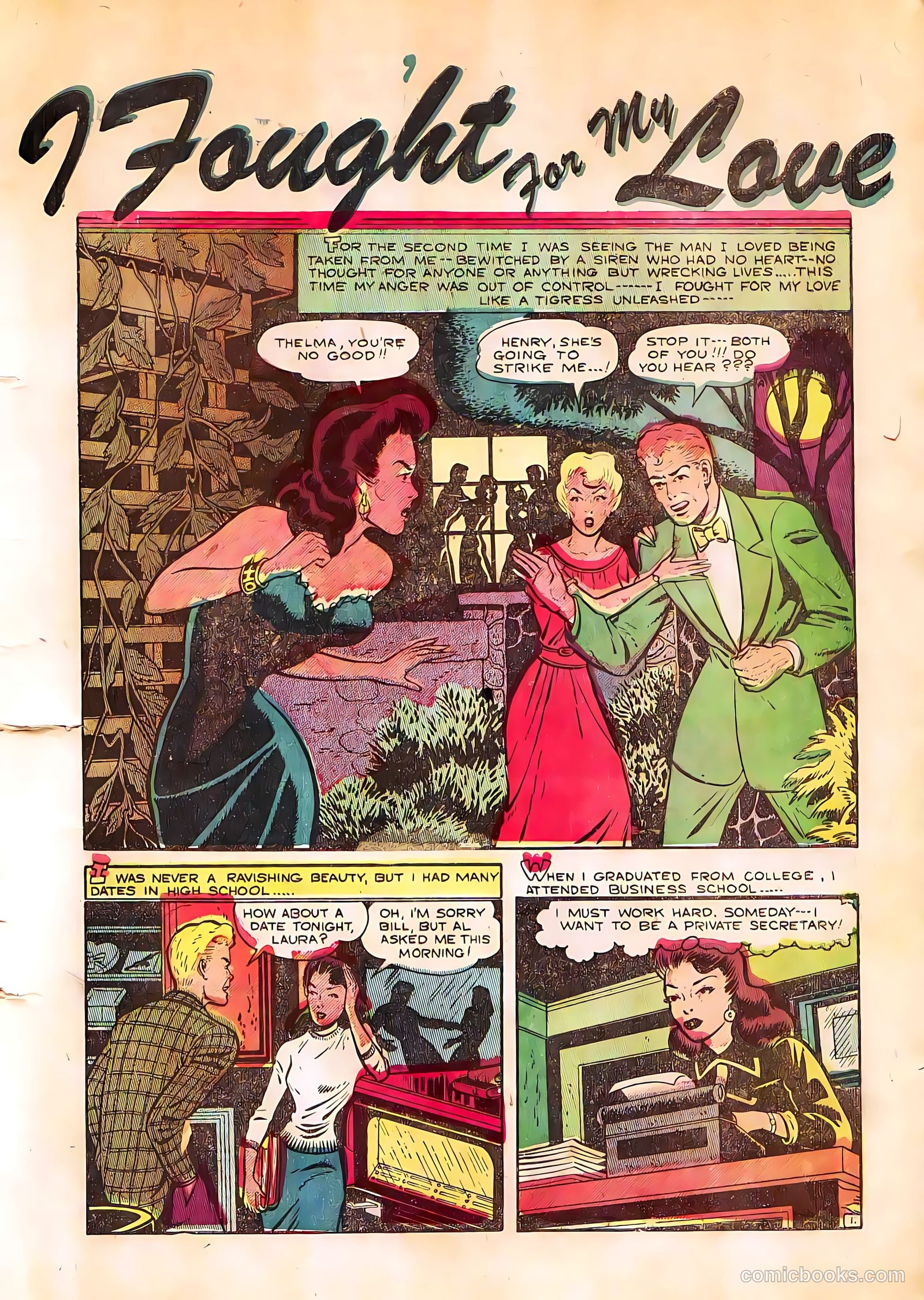 True-to-Life Romances #10 (1952) — page 11 of 36