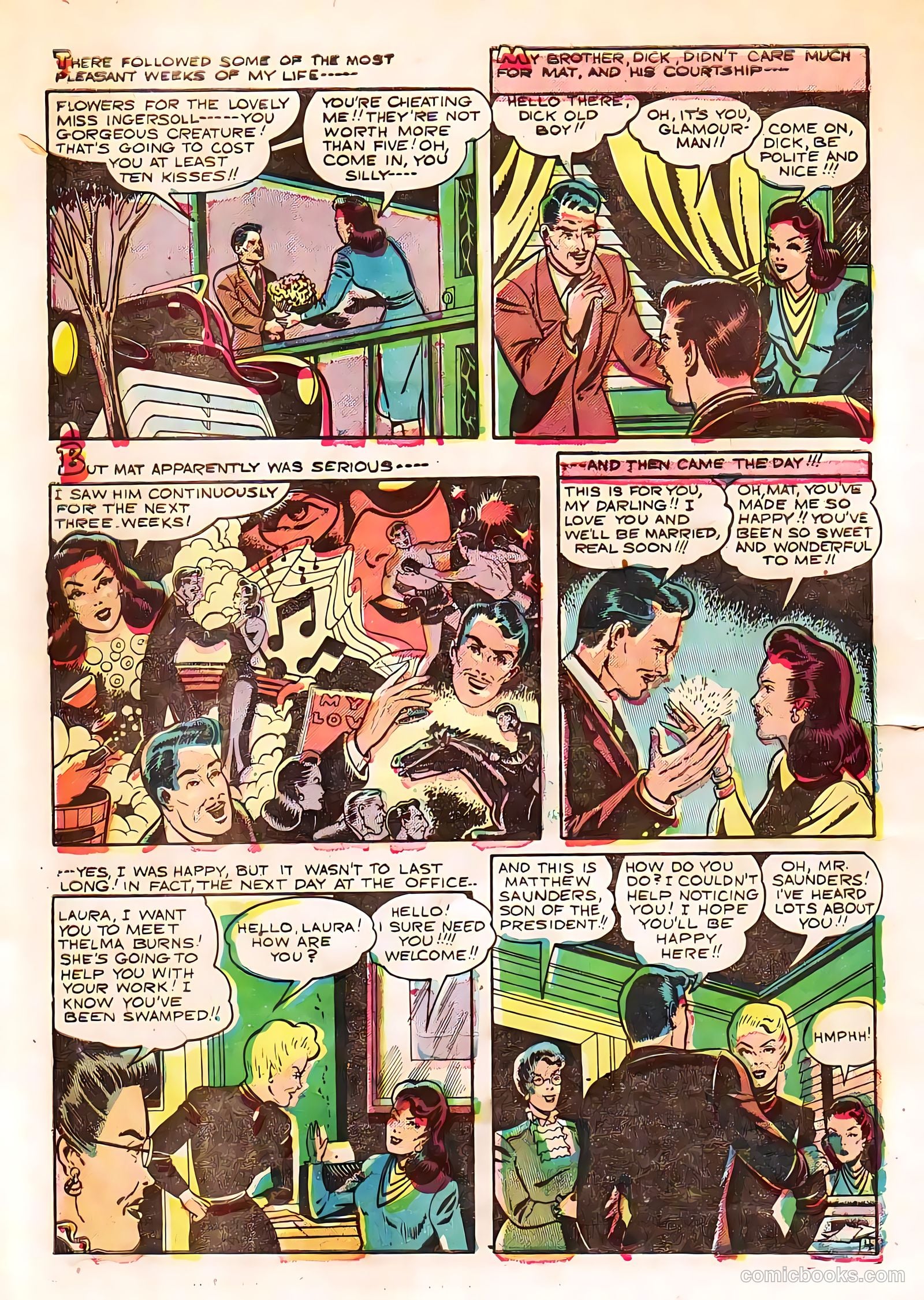 True-to-Life Romances #10 (1952) — page 14 of 36