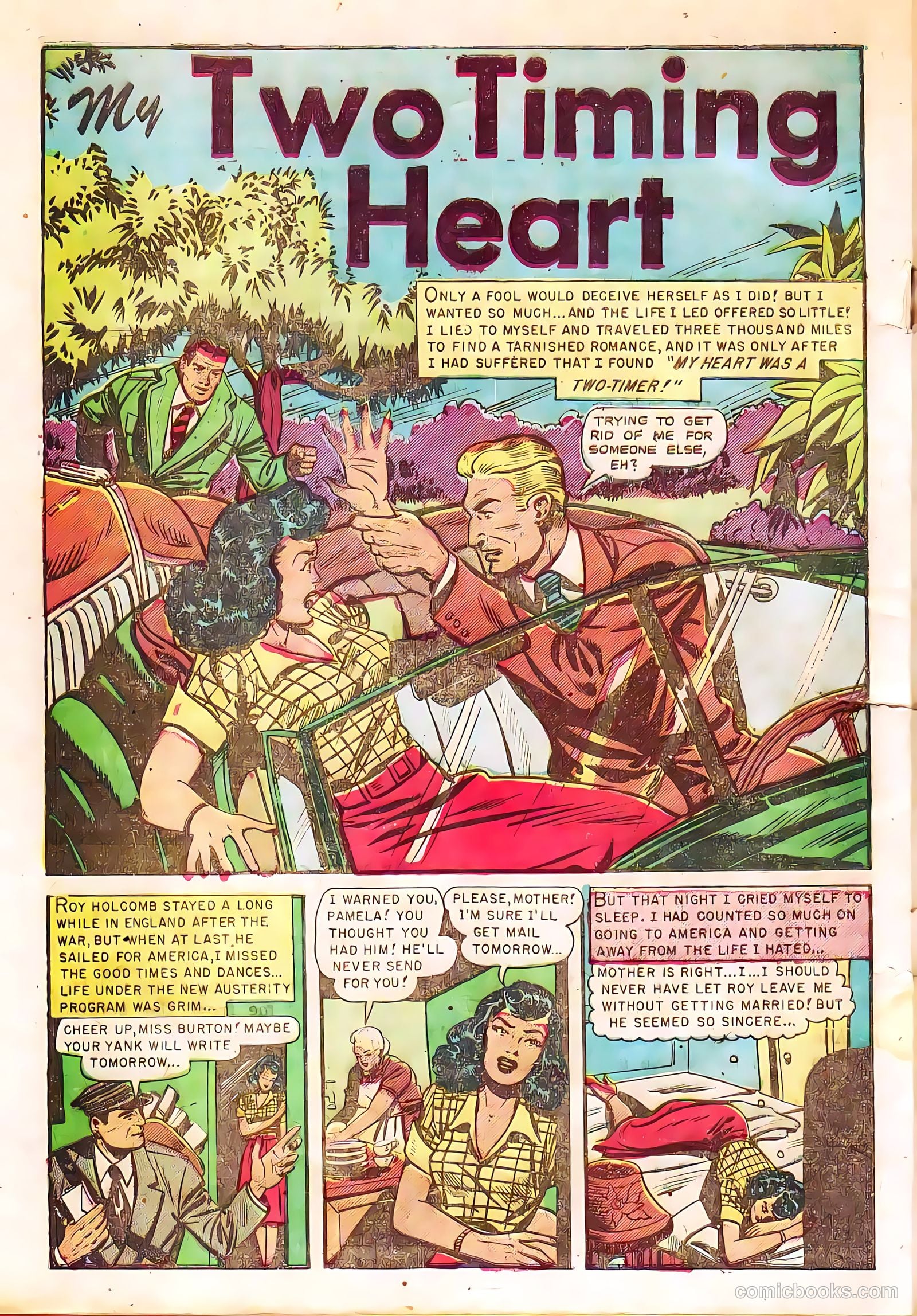 True-to-Life Romances #10 (1952) — page 24 of 36