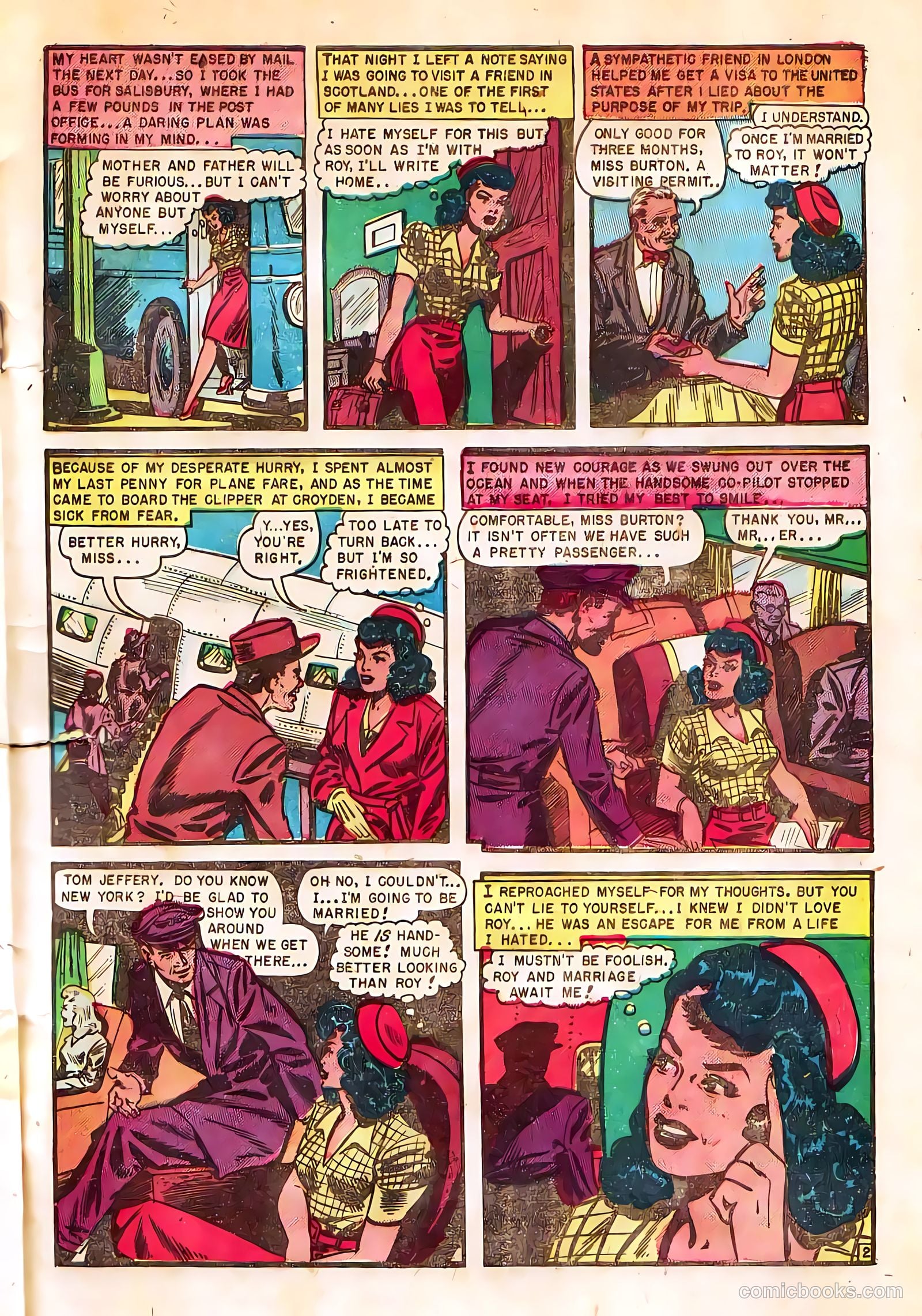 True-to-Life Romances #10 (1952) — page 25 of 36