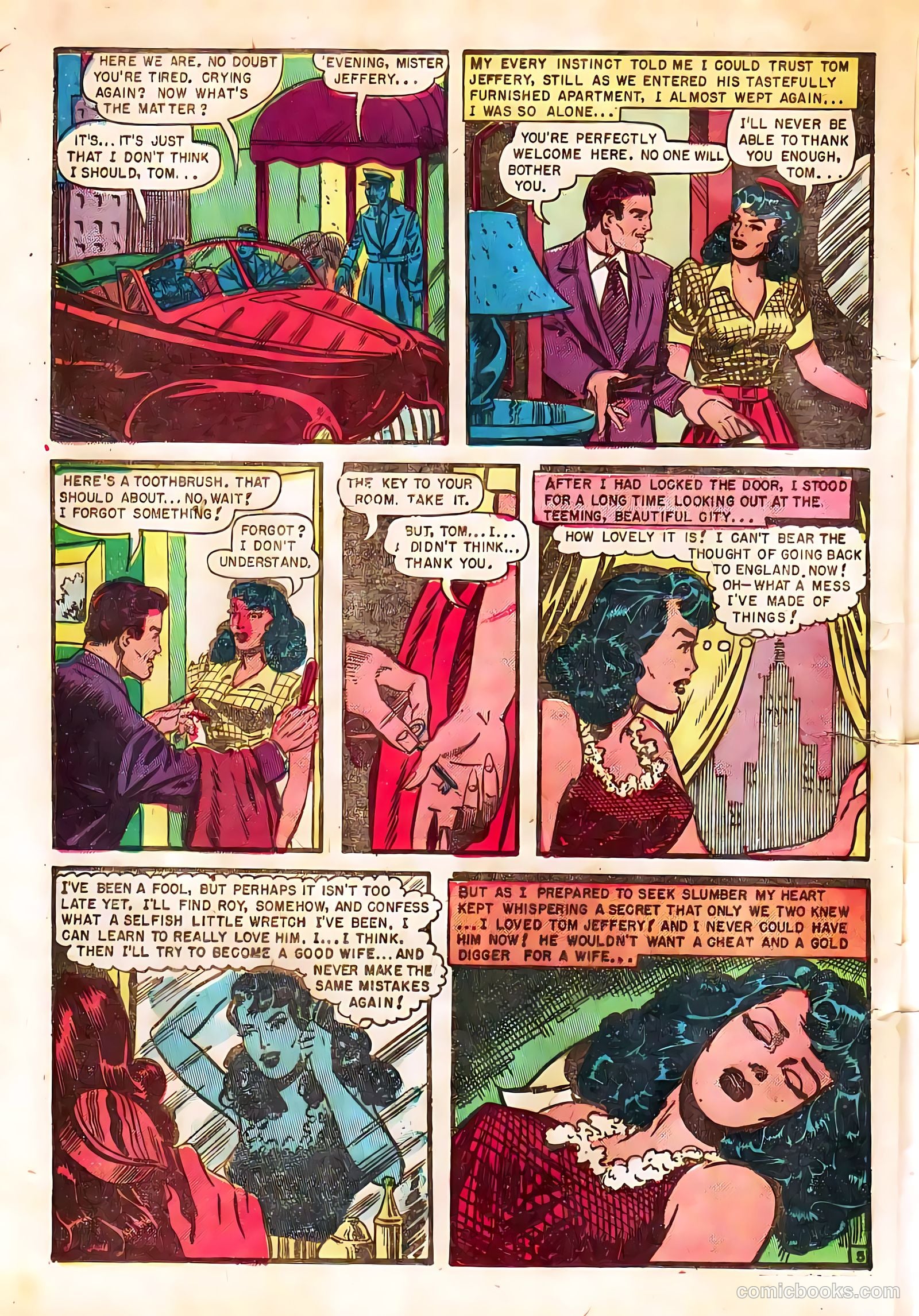 True-to-Life Romances #10 (1952) — page 28 of 36