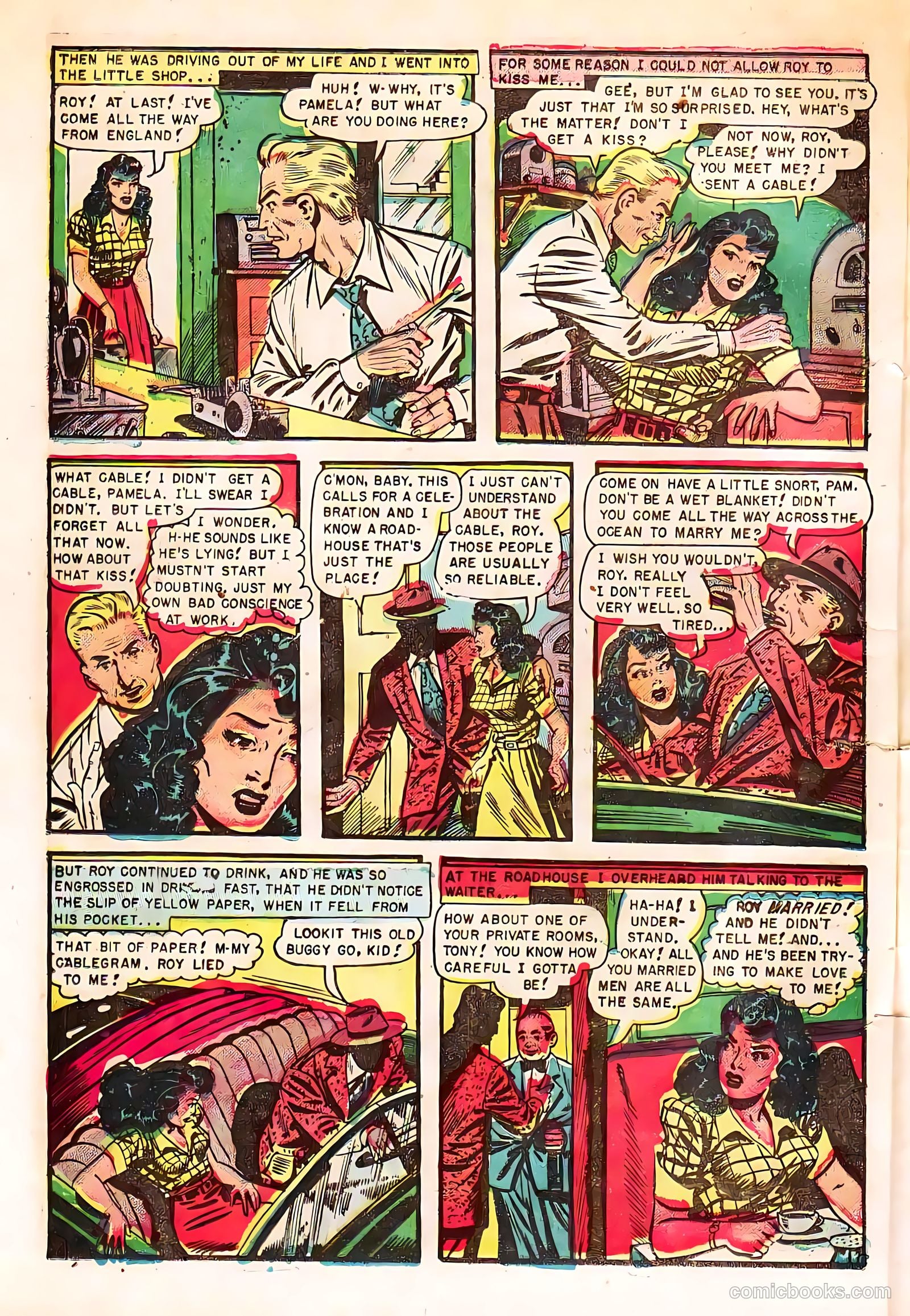 True-to-Life Romances #10 (1952) — page 30 of 36