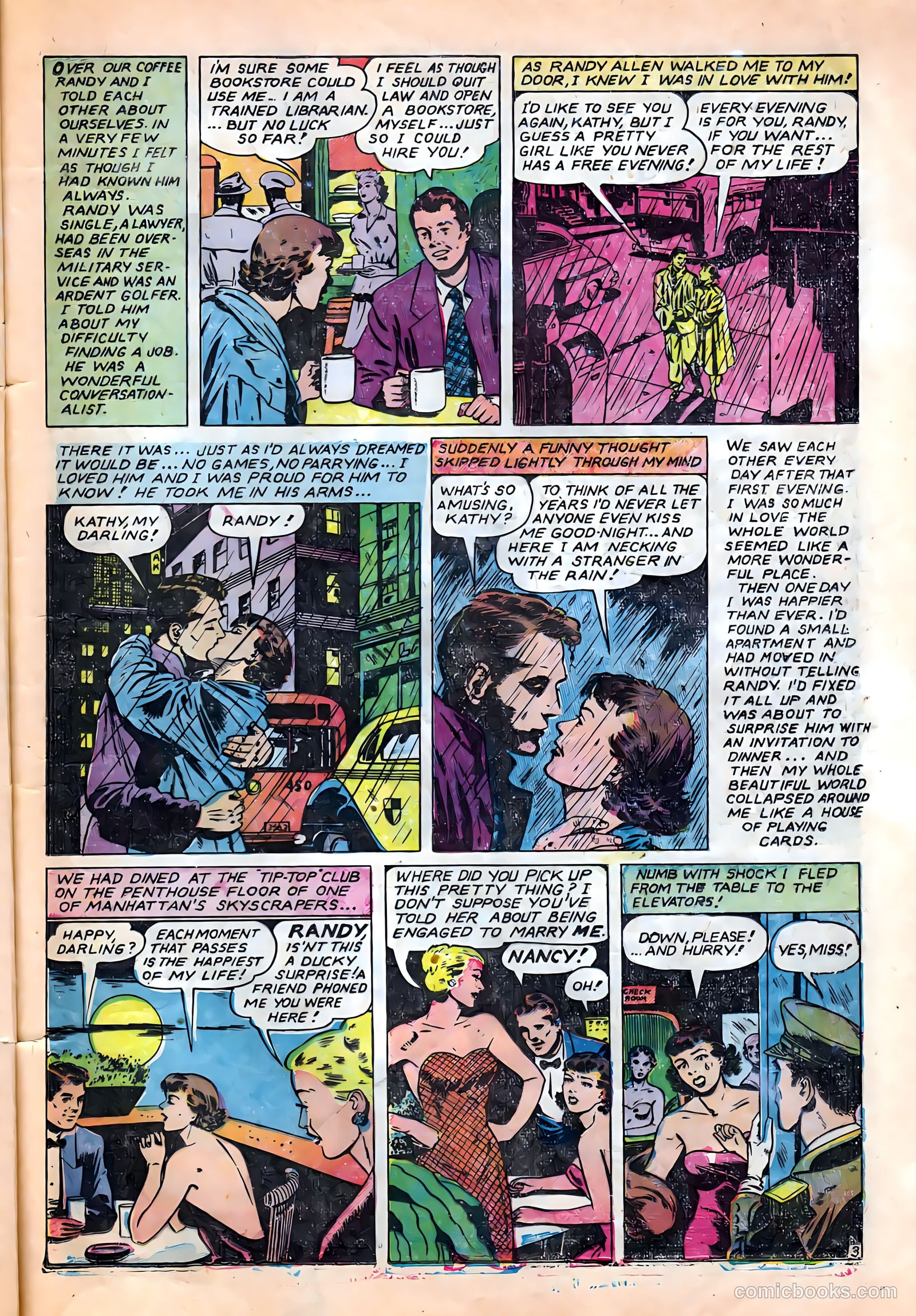 True-to-Life Romances #11 (1952) — page 5 of 37