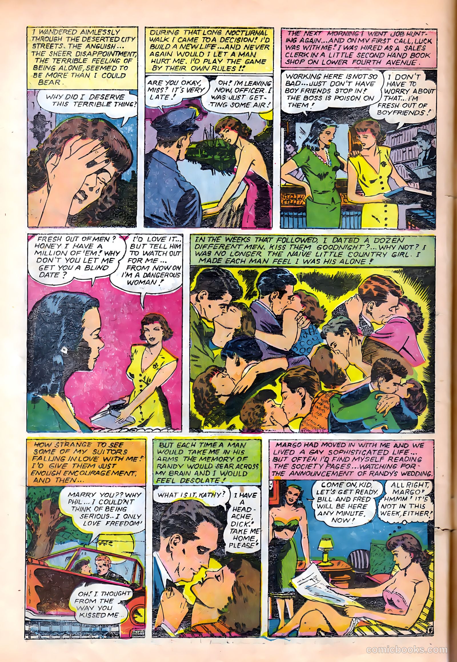 True-to-Life Romances #11 (1952) — page 6 of 37