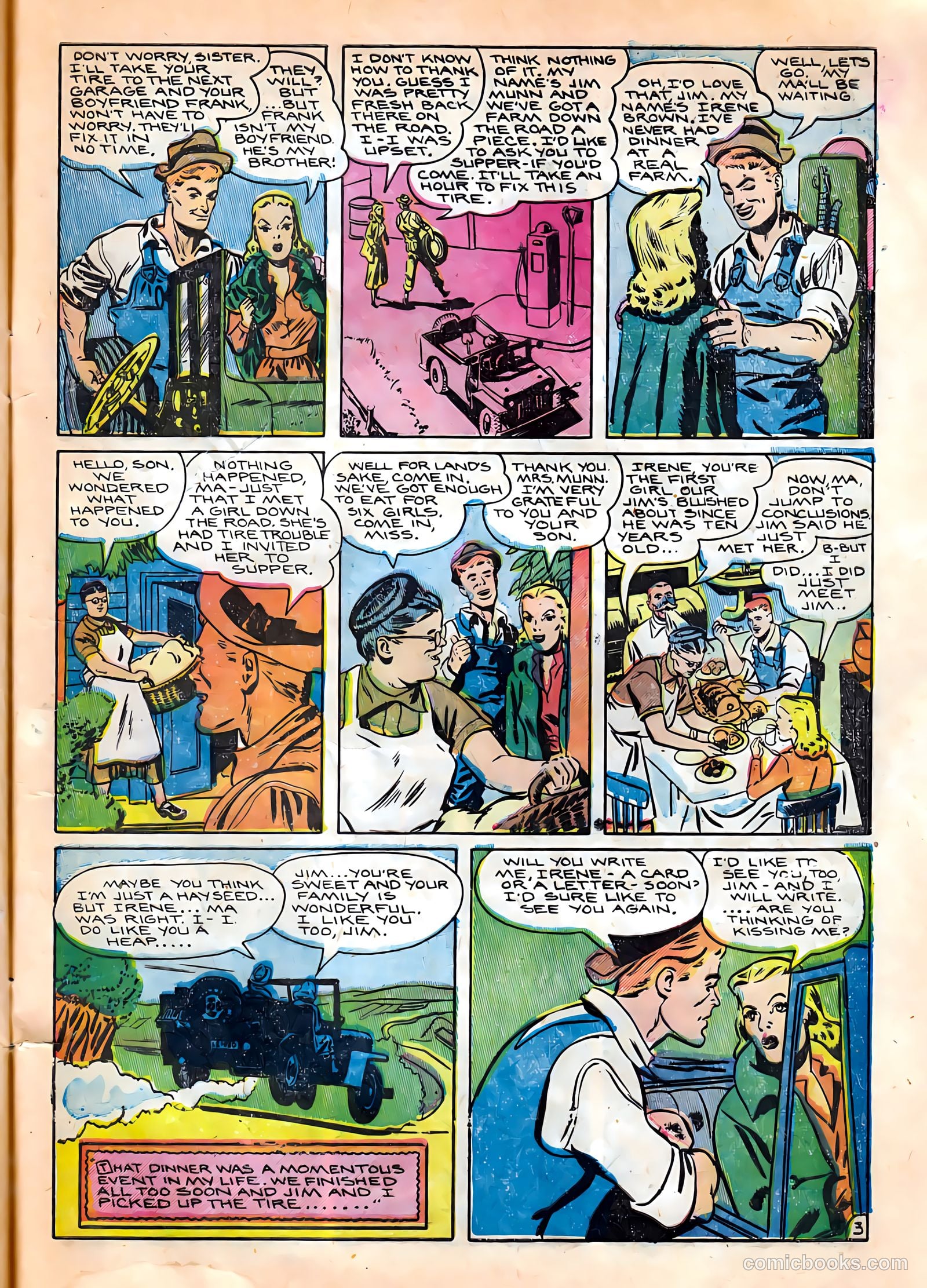 True-to-Life Romances #11 (1952) — page 13 of 37