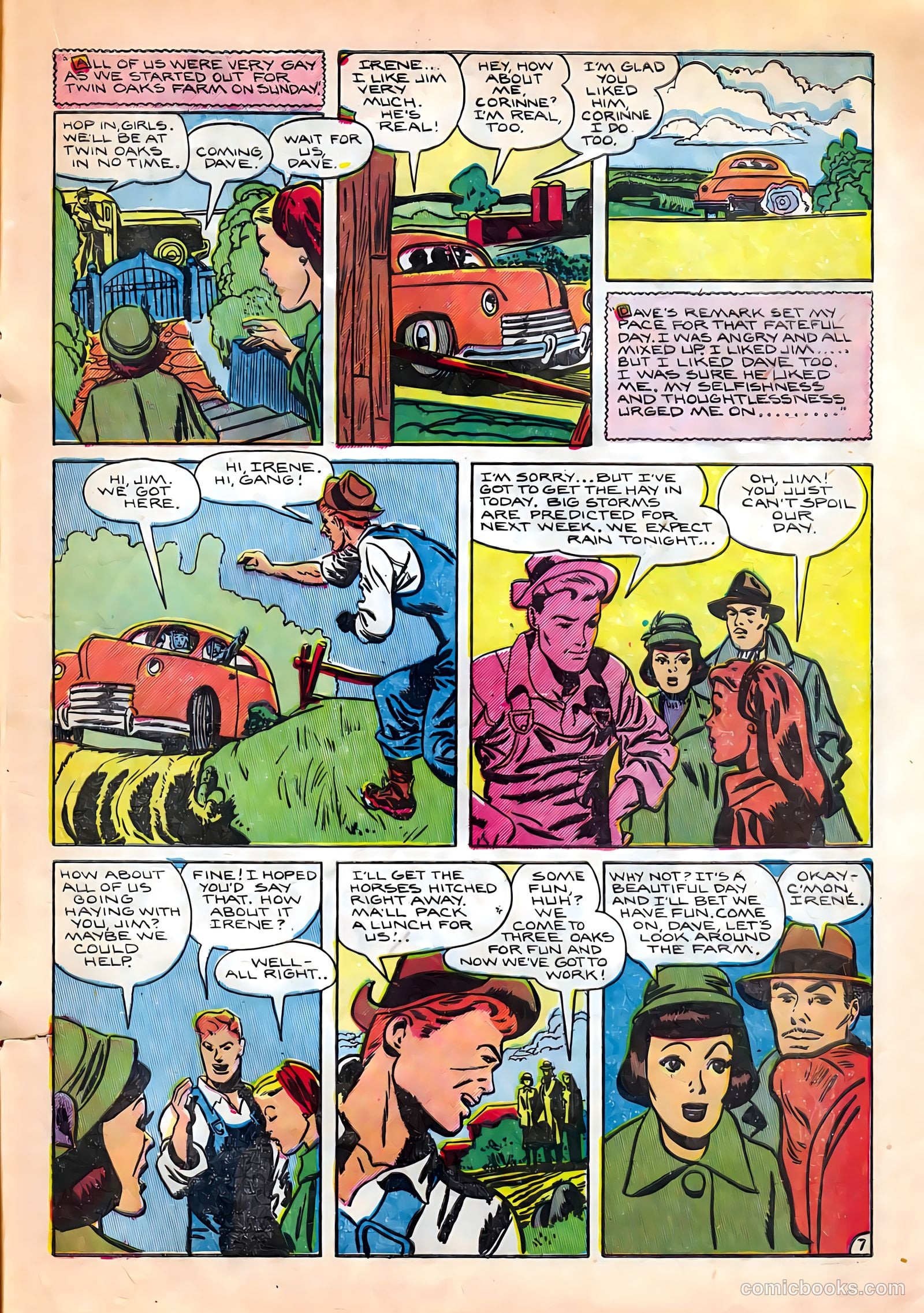 True-to-Life Romances #11 (1952) — page 17 of 37