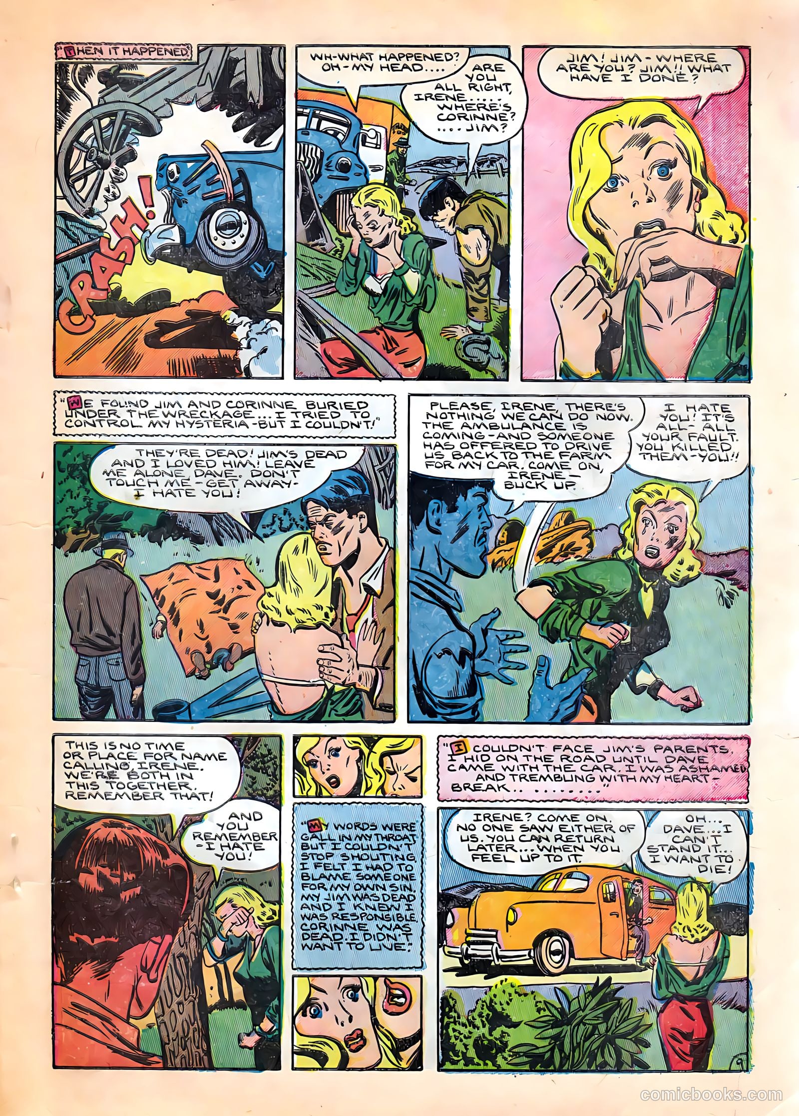 True-to-Life Romances #11 (1952) — page 19 of 37