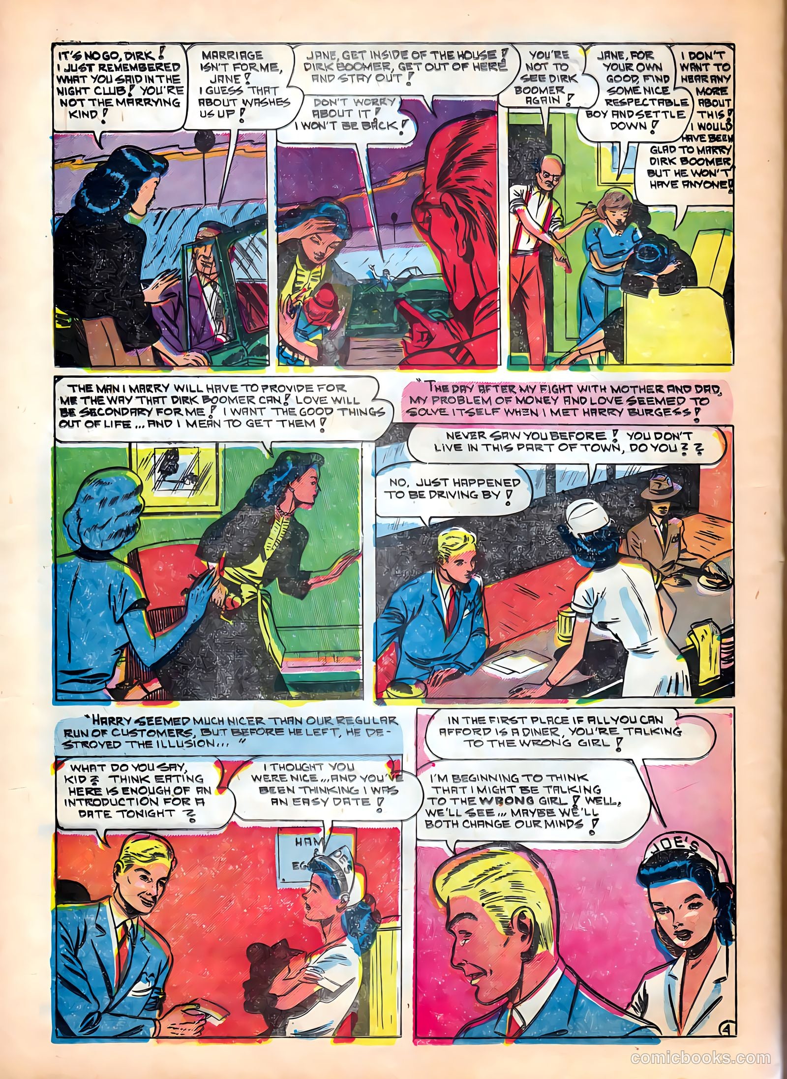True-to-Life Romances #11 (1952) — page 28 of 37
