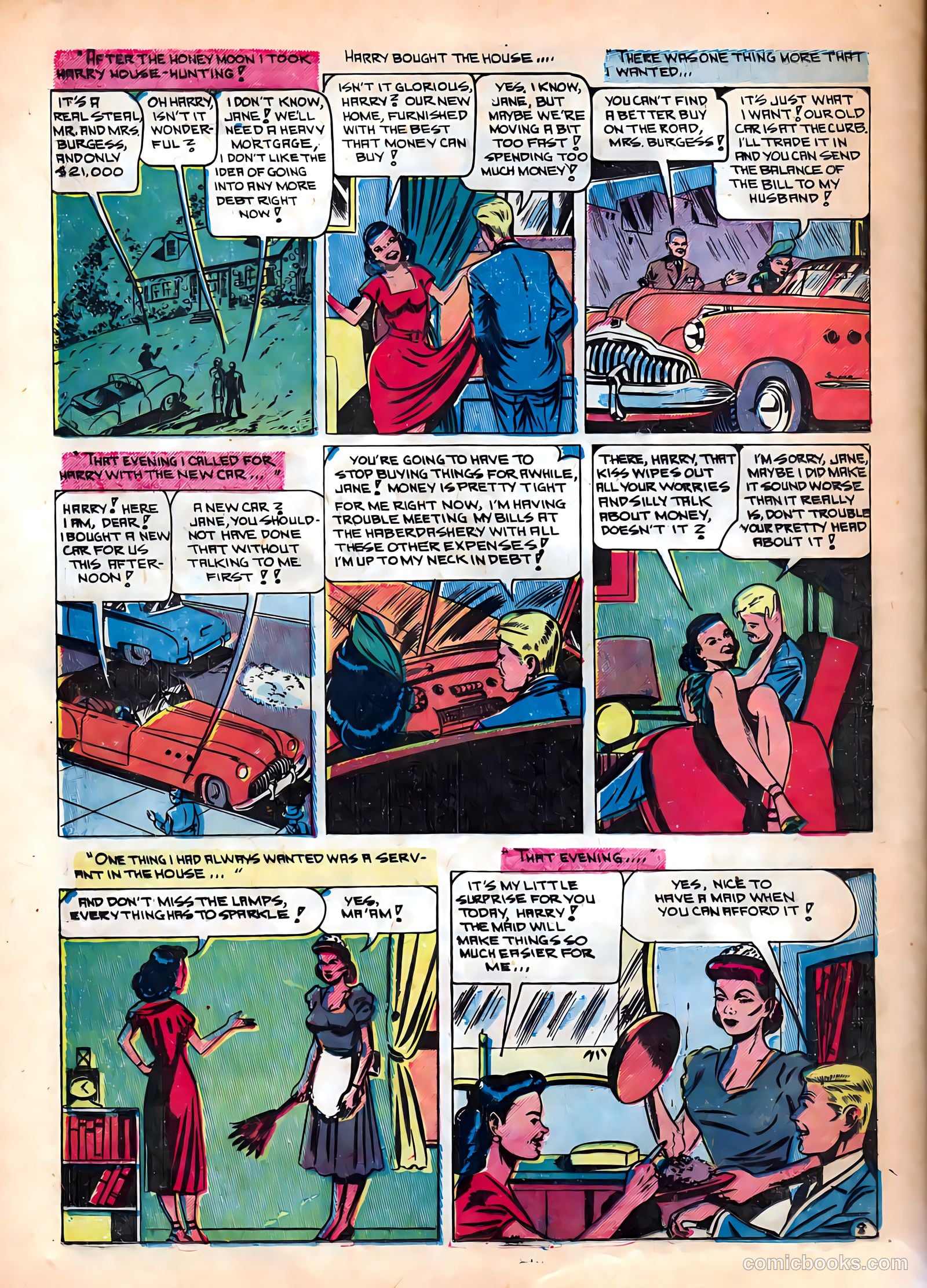 True-to-Life Romances #11 (1952) — page 32 of 37