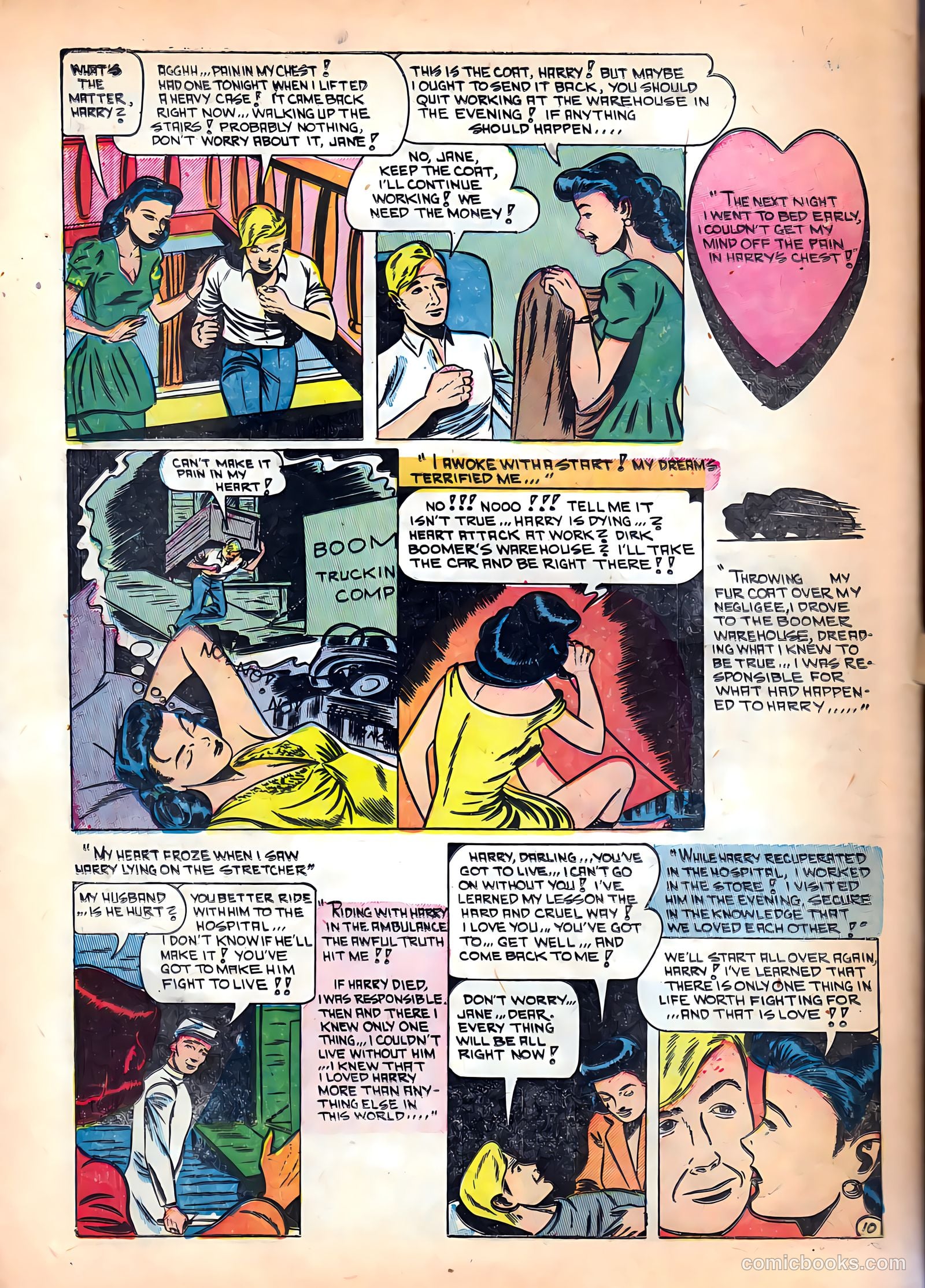 True-to-Life Romances #11 (1952) — page 34 of 37