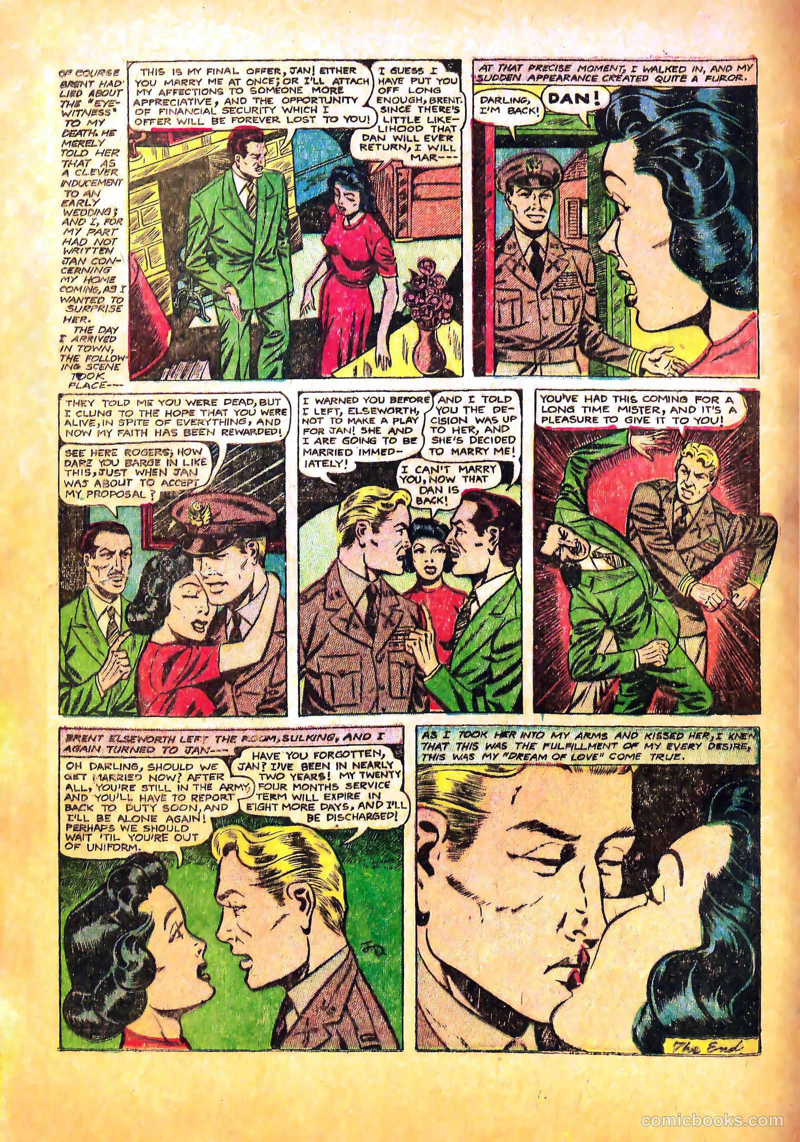 True-to-Life Romances #13 (1952) — page 8 of 36