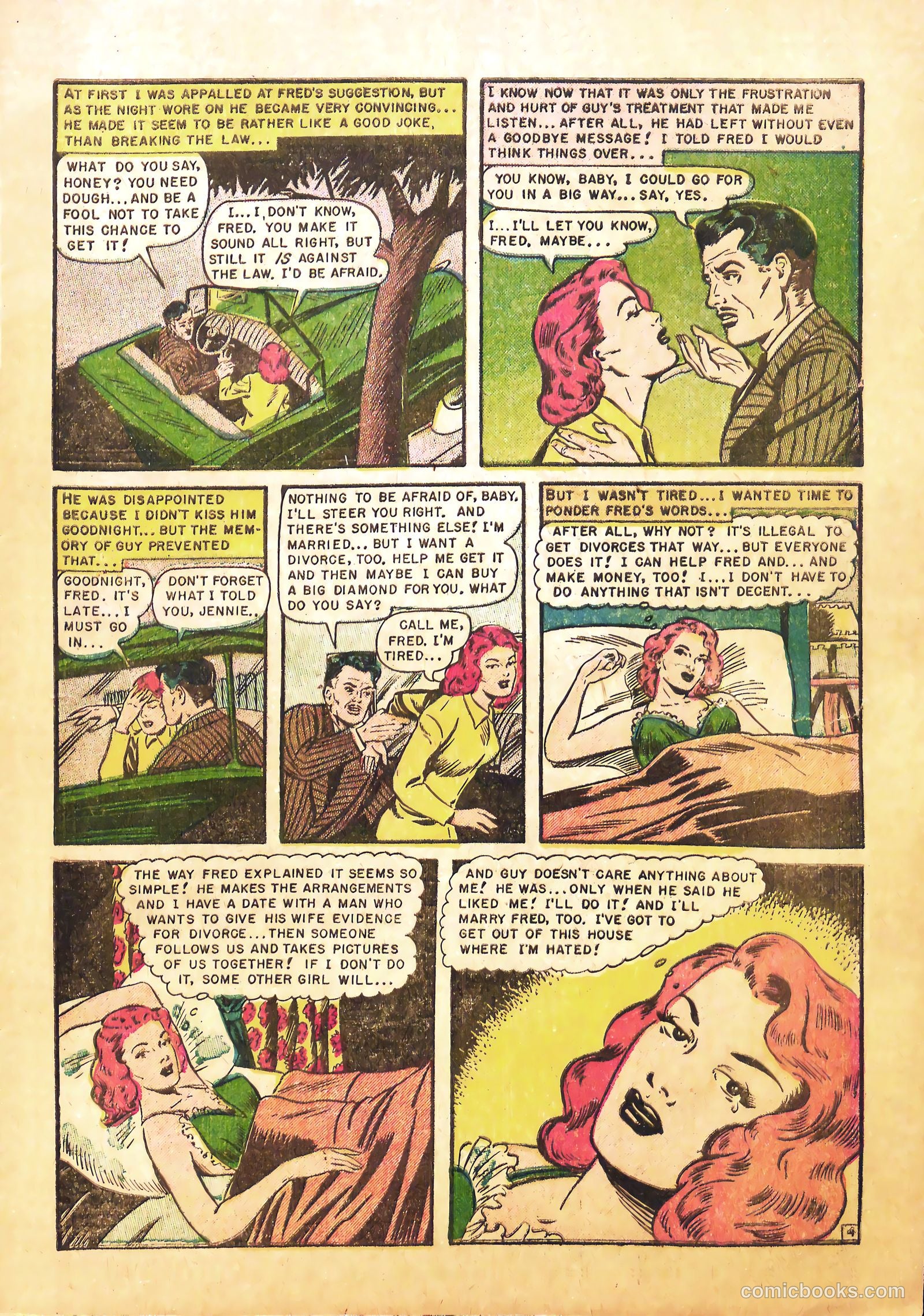 True-to-Life Romances #13 (1952) — page 15 of 36