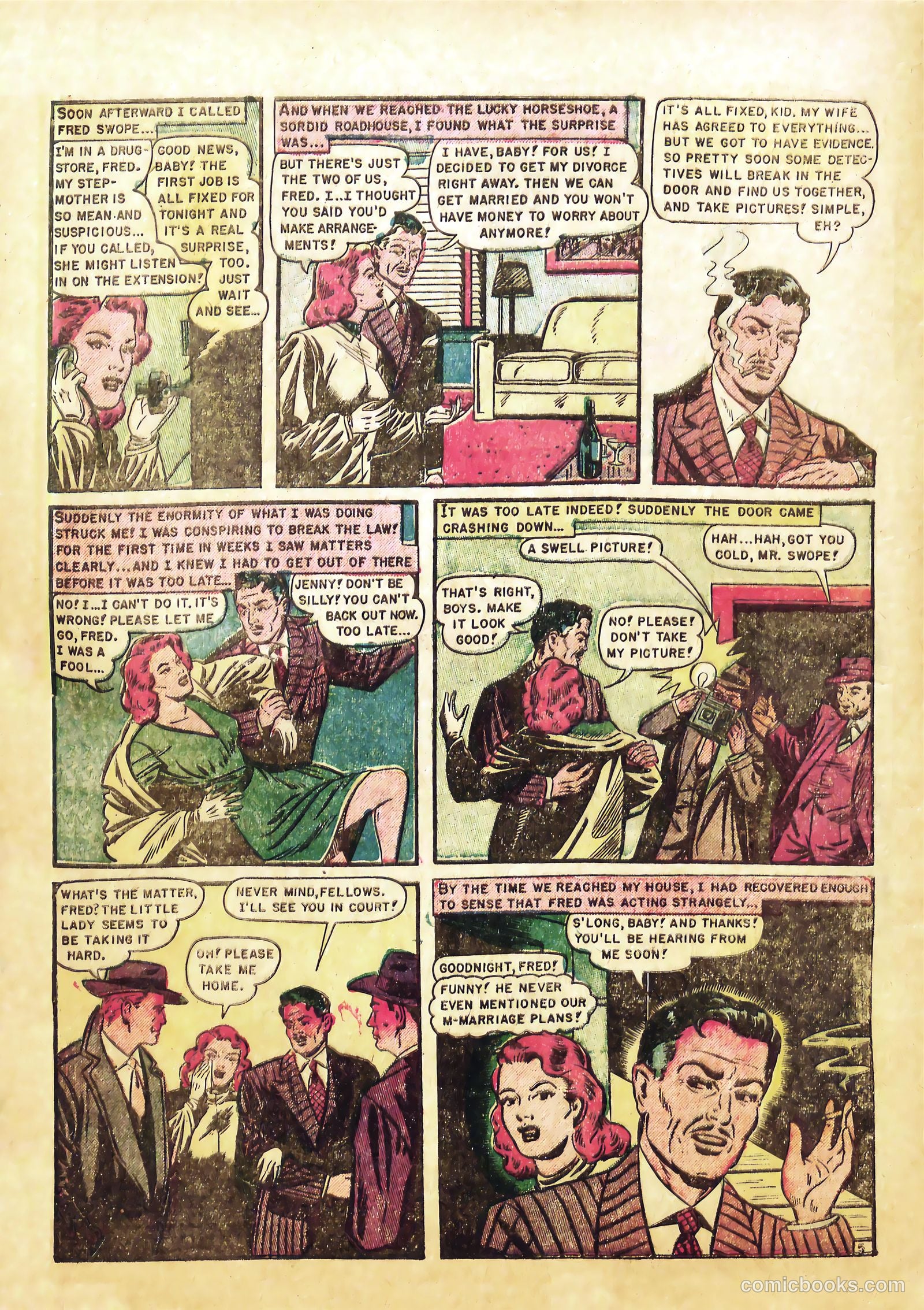 True-to-Life Romances #13 (1952) — page 16 of 36
