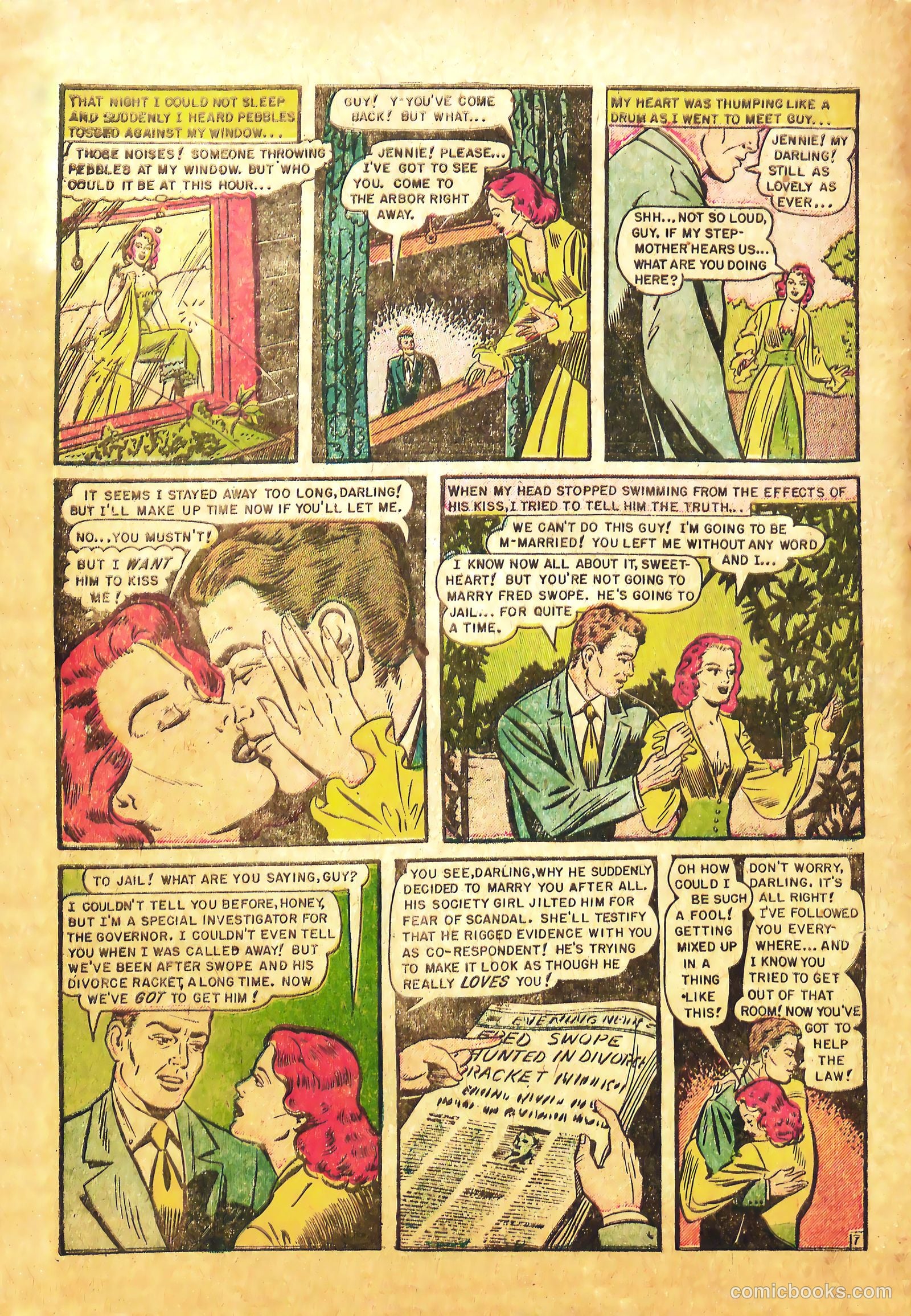 True-to-Life Romances #13 (1952) — page 18 of 36