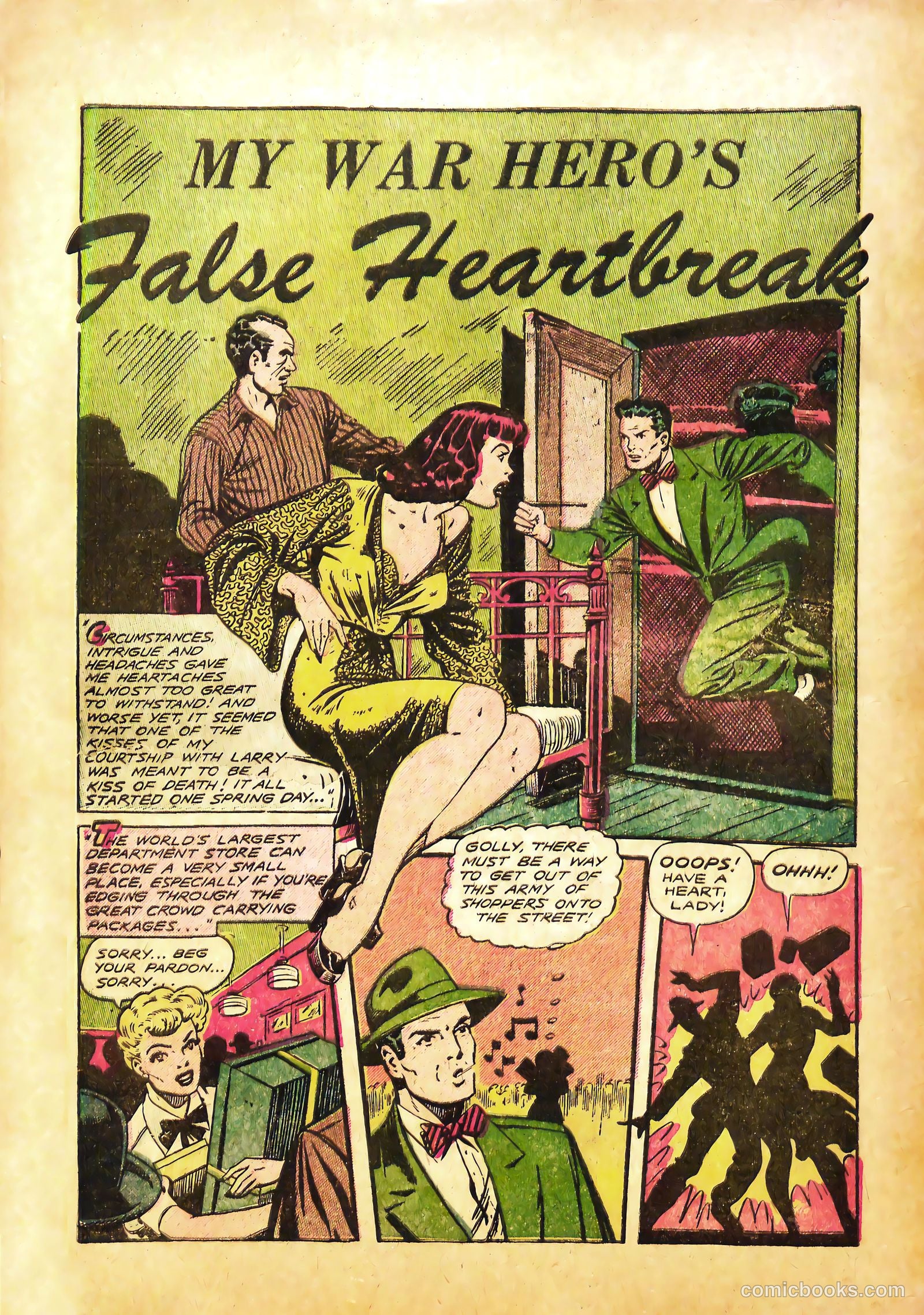 True-to-Life Romances #13 (1952) — page 22 of 36