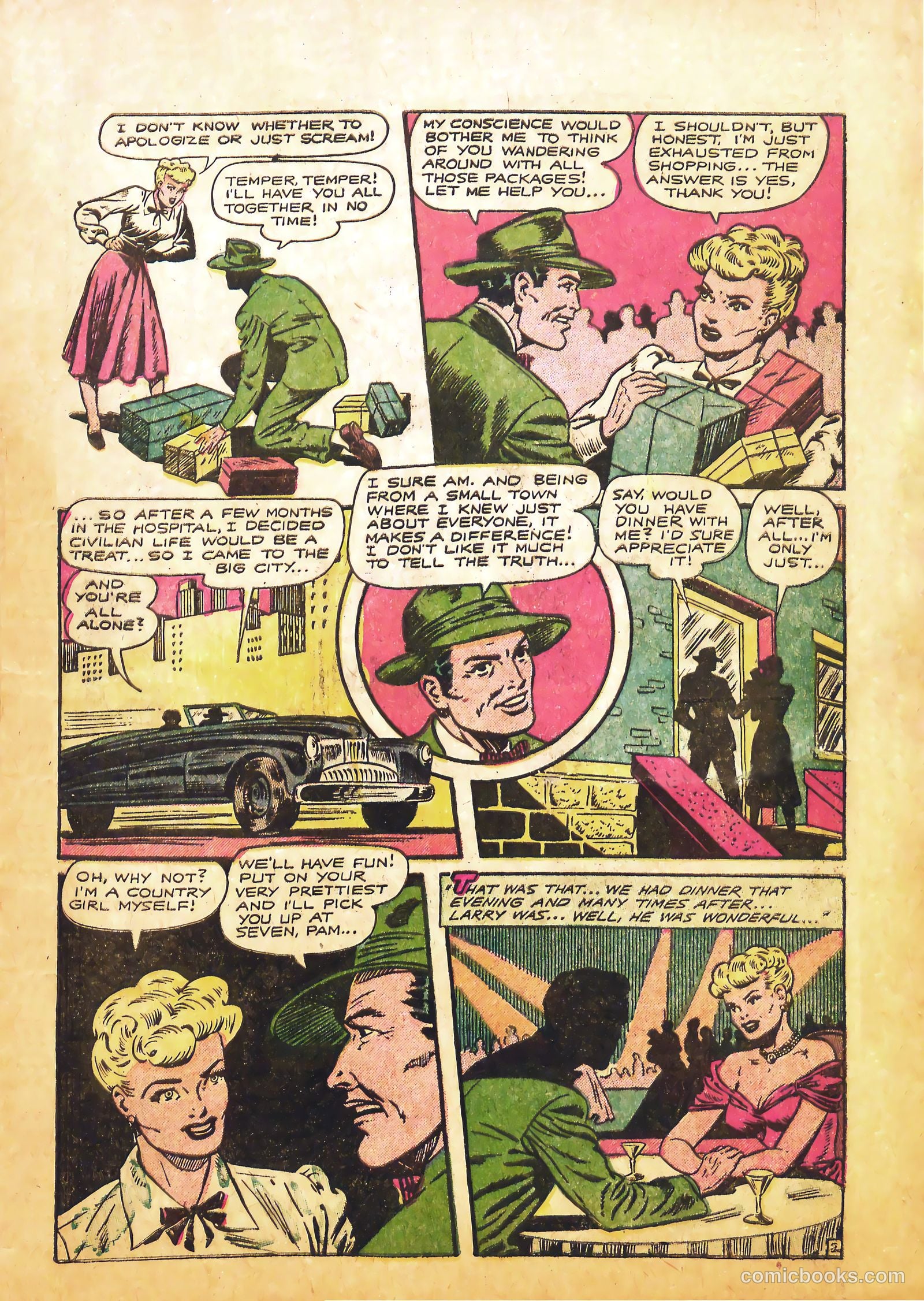 True-to-Life Romances #13 (1952) — page 23 of 36
