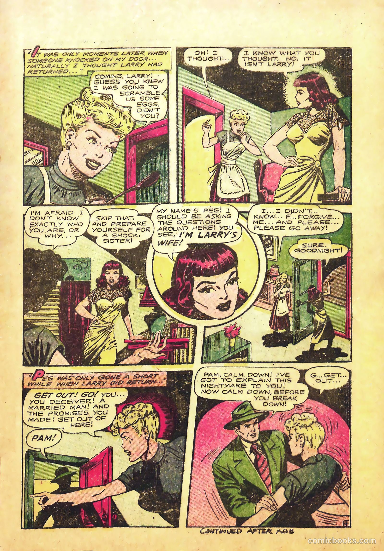 True-to-Life Romances #13 (1952) — page 25 of 36
