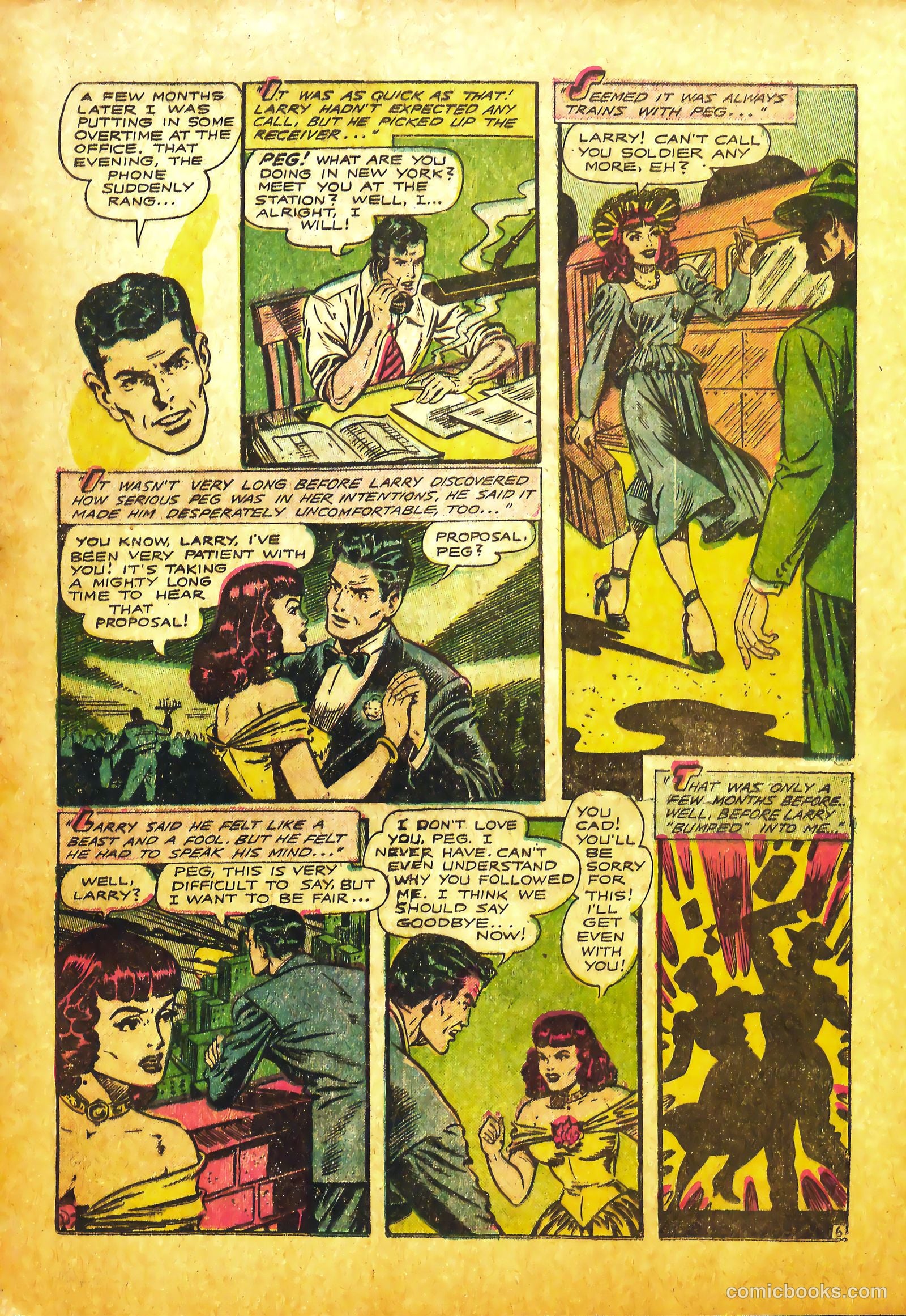 True-to-Life Romances #13 (1952) — page 29 of 36