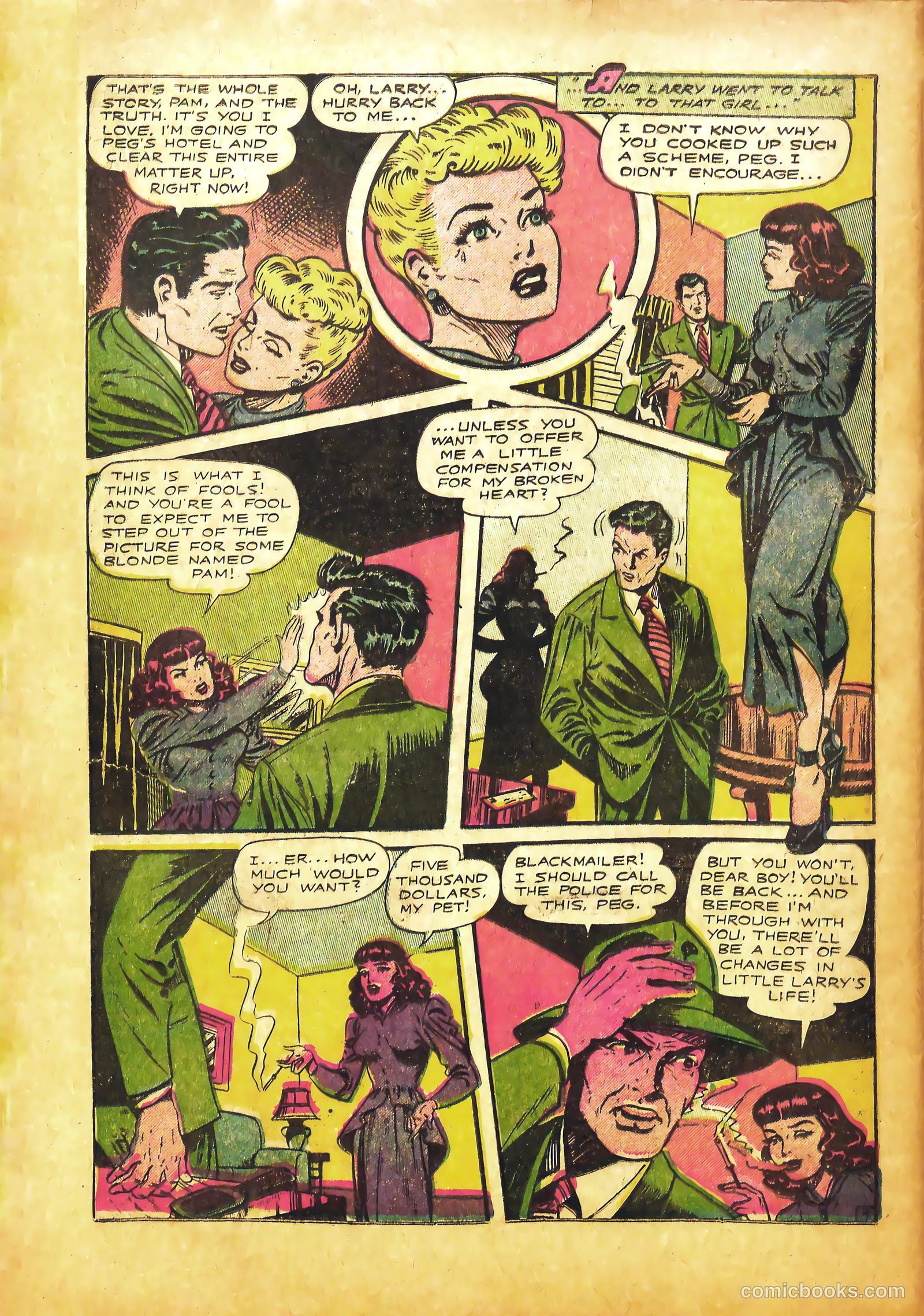 True-to-Life Romances #13 (1952) — page 30 of 36