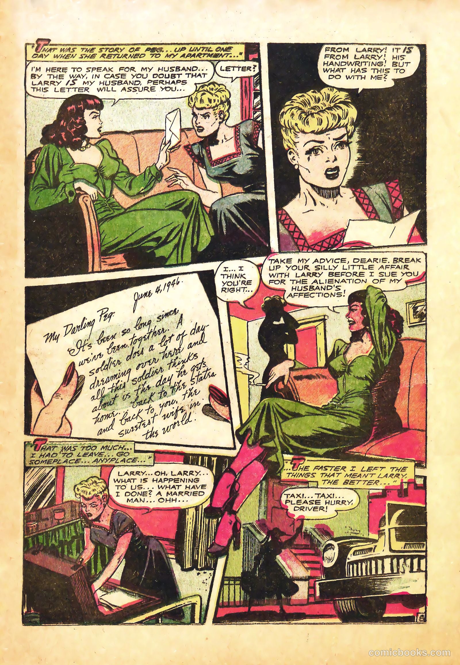True-to-Life Romances #13 (1952) — page 31 of 36