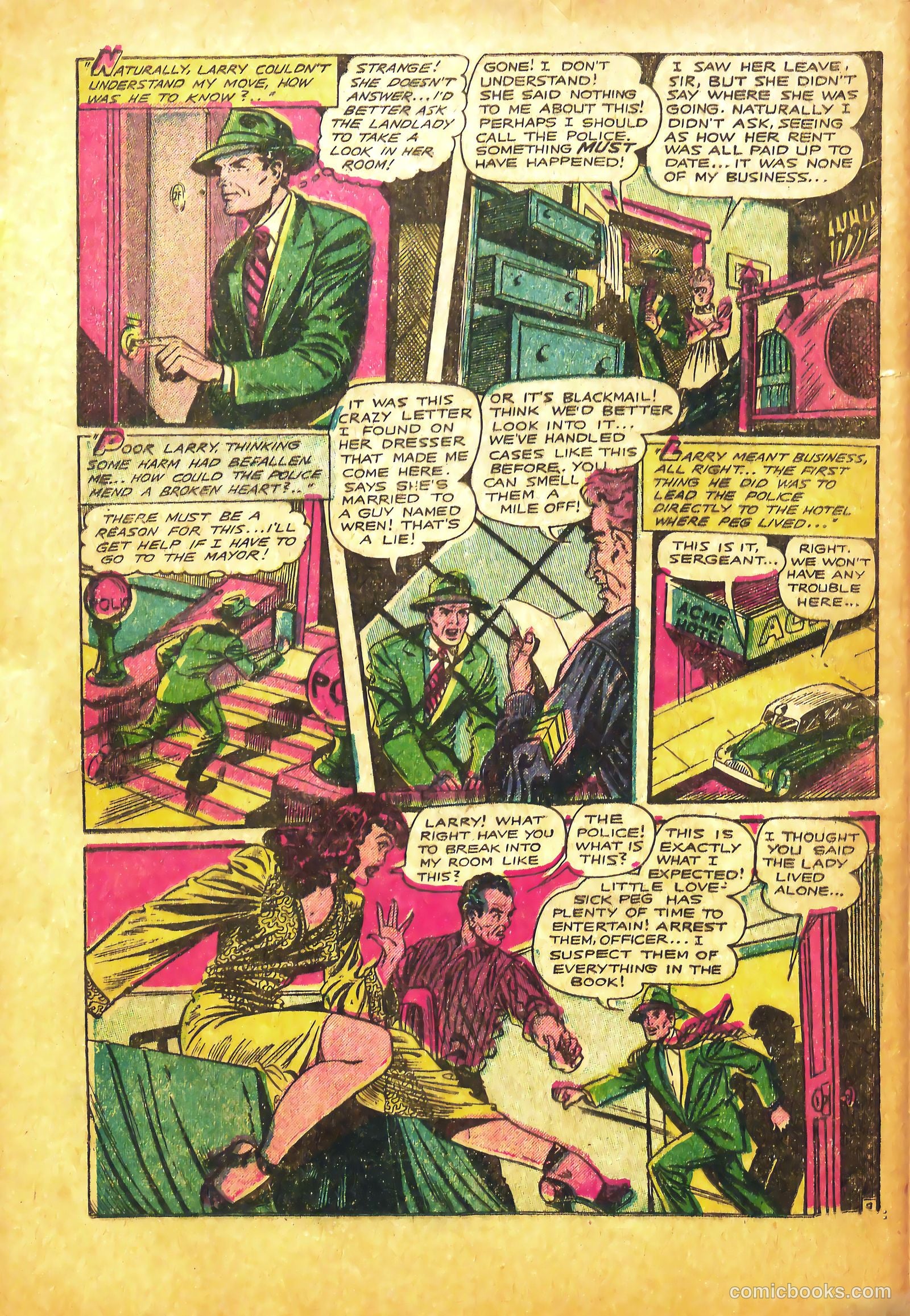 True-to-Life Romances #13 (1952) — page 32 of 36