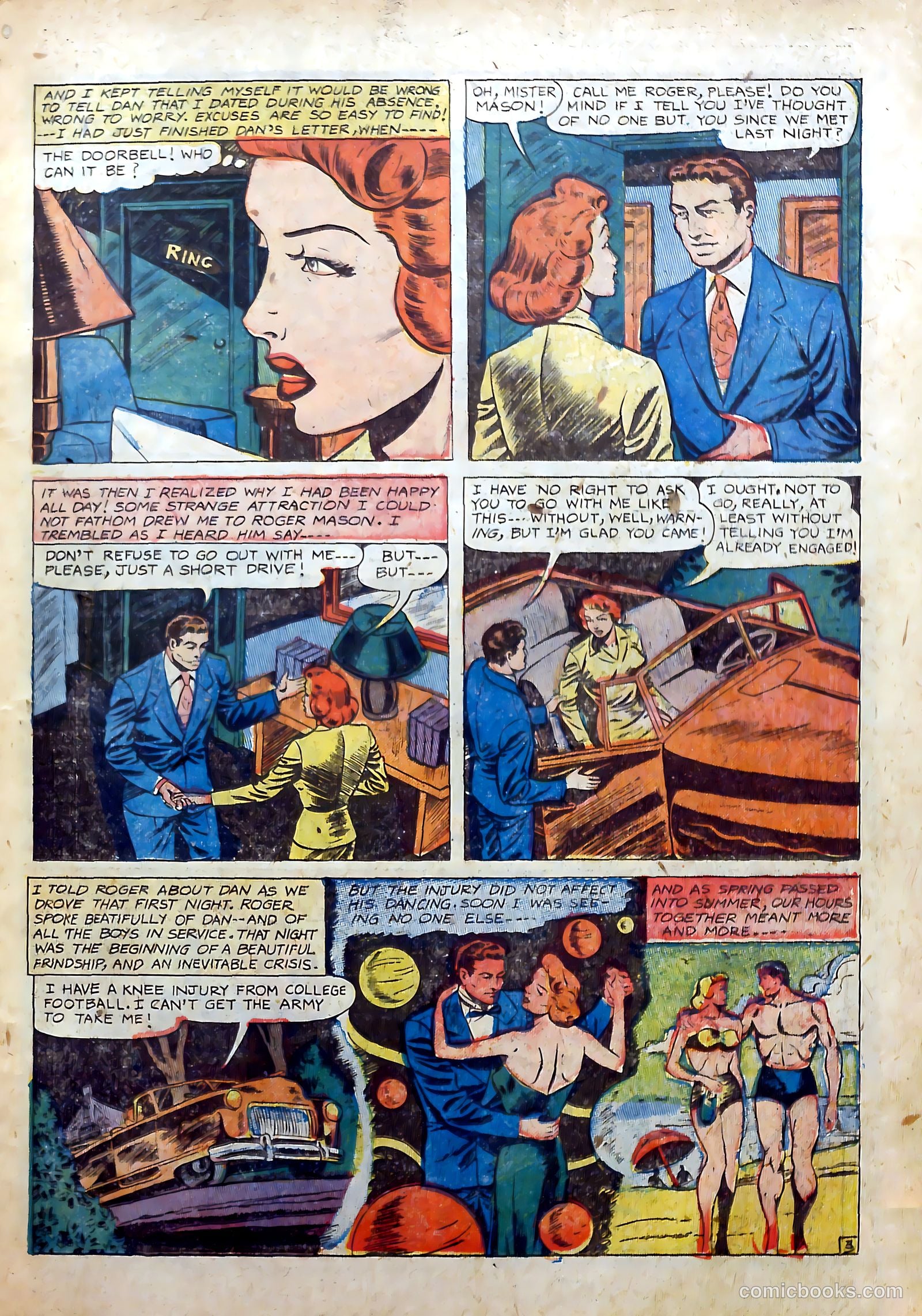 True-to-Life Romances #15 (1953) — page 5 of 36
