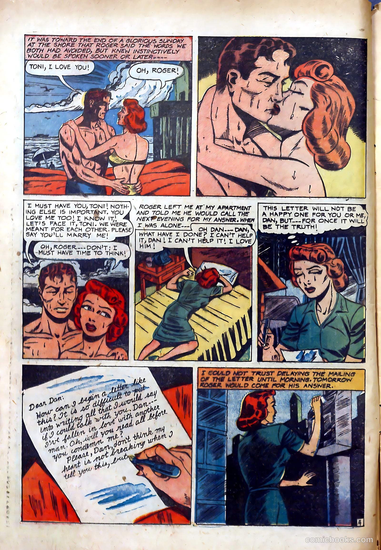 True-to-Life Romances #15 (1953) — page 6 of 36