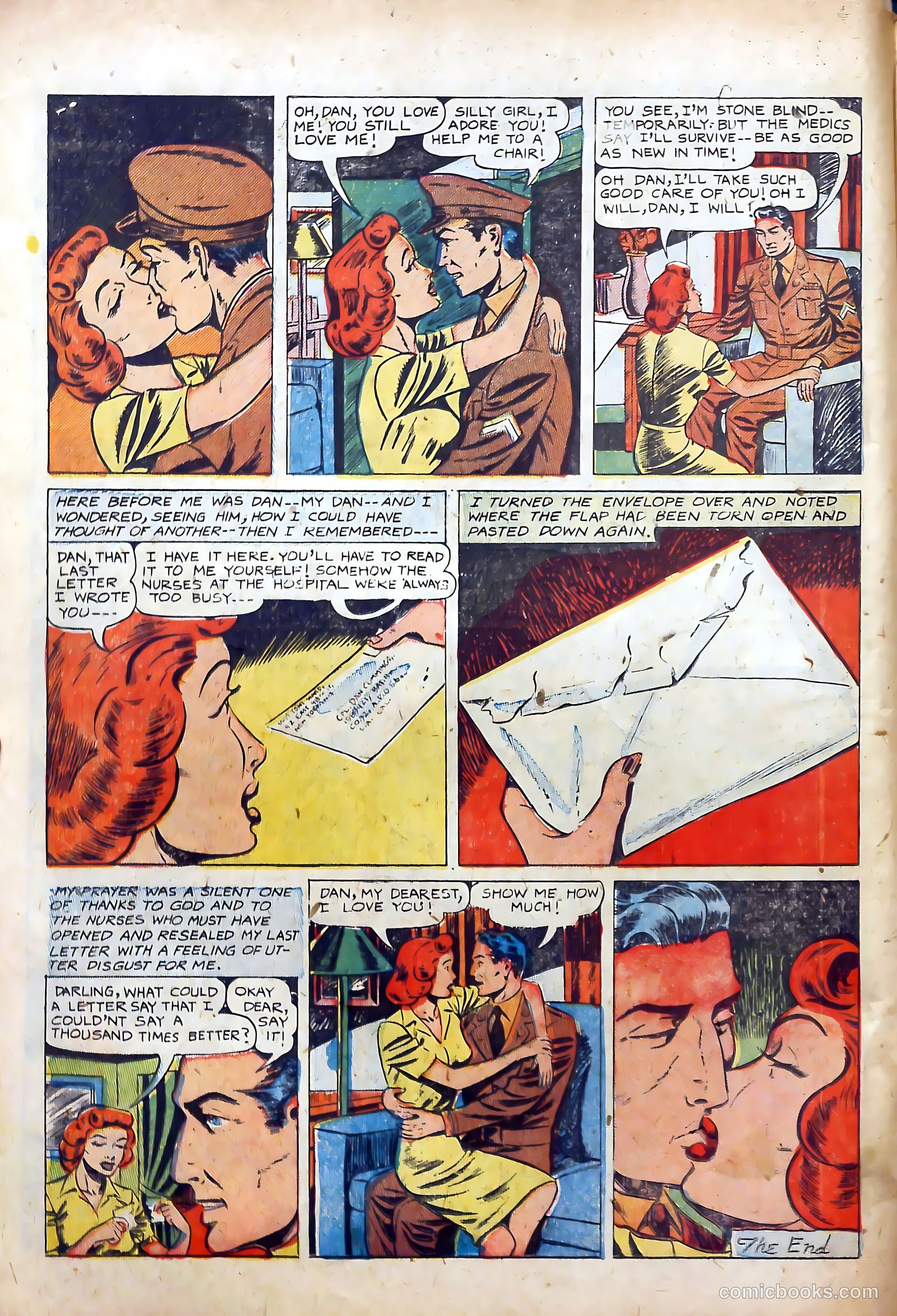 True-to-Life Romances #15 (1953) — page 8 of 36