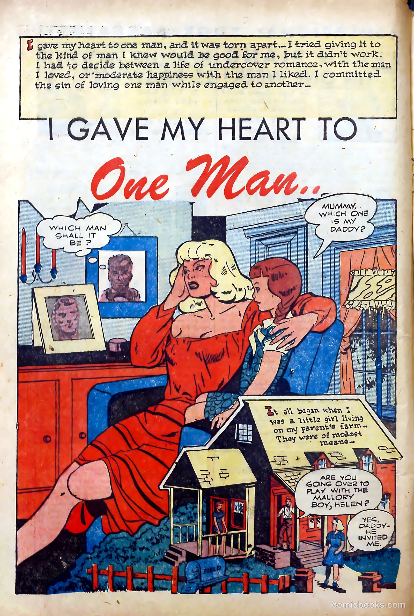True-to-Life Romances #15 (1953) — page 12 of 36