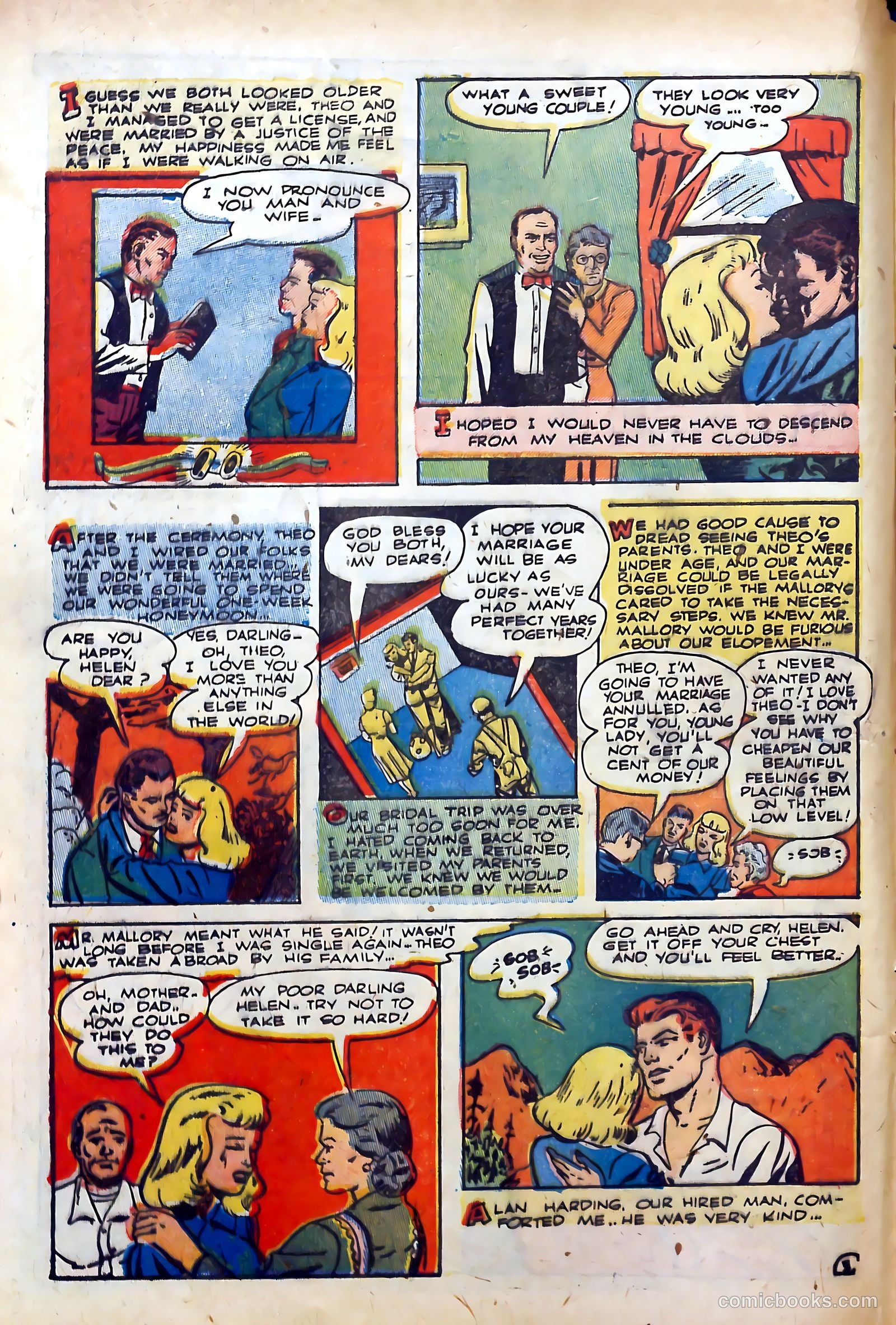 True-to-Life Romances #15 (1953) — page 14 of 36