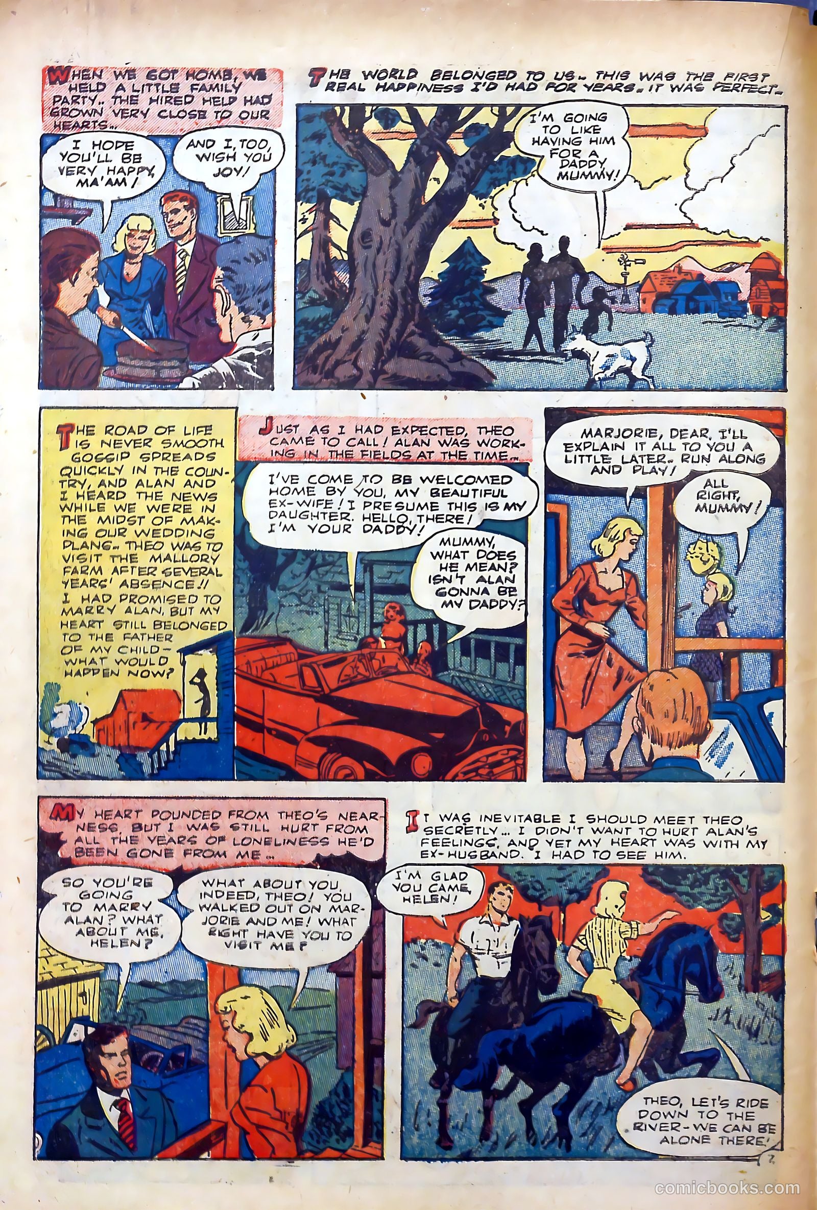 True-to-Life Romances #15 (1953) — page 18 of 36