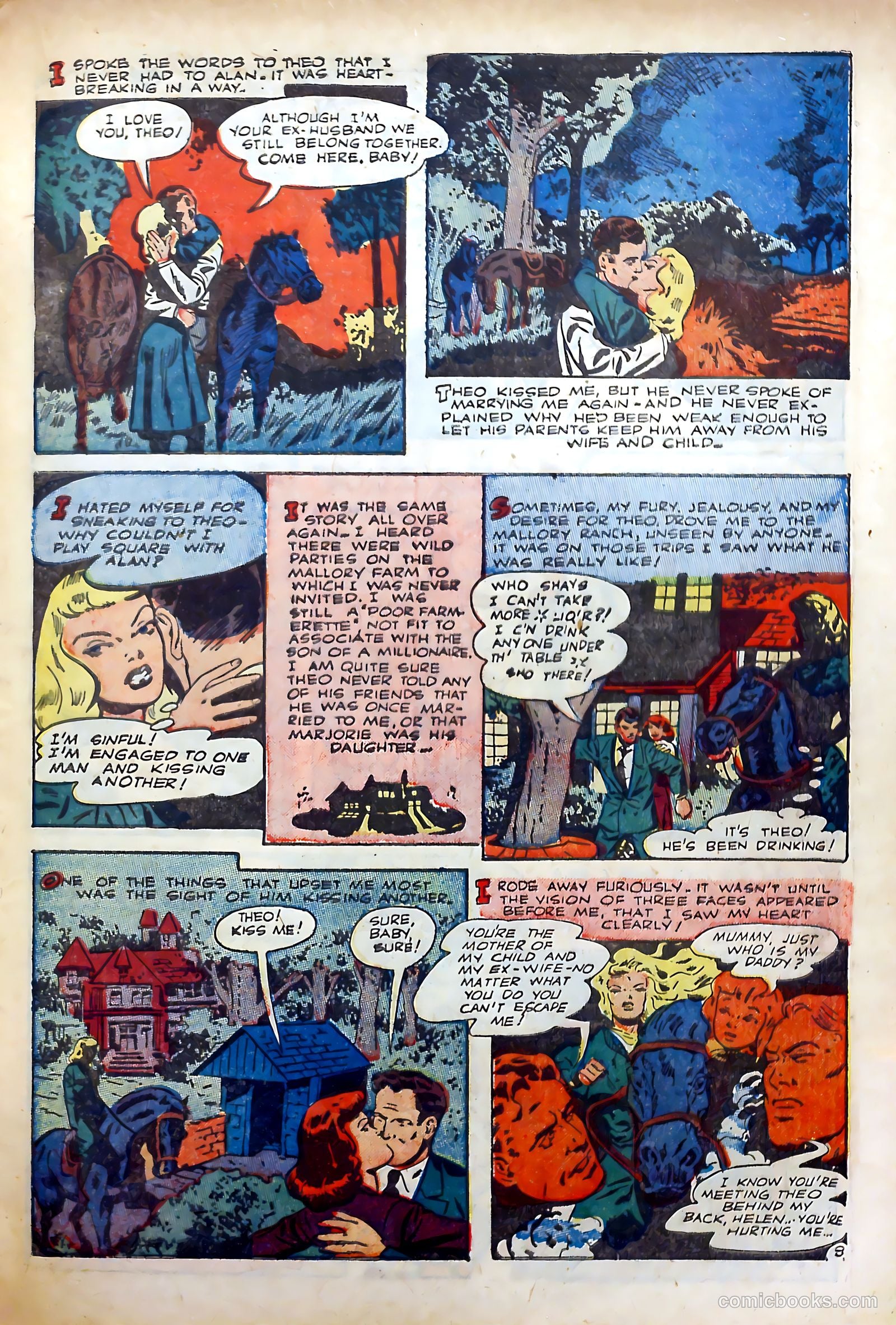 True-to-Life Romances #15 (1953) — page 19 of 36