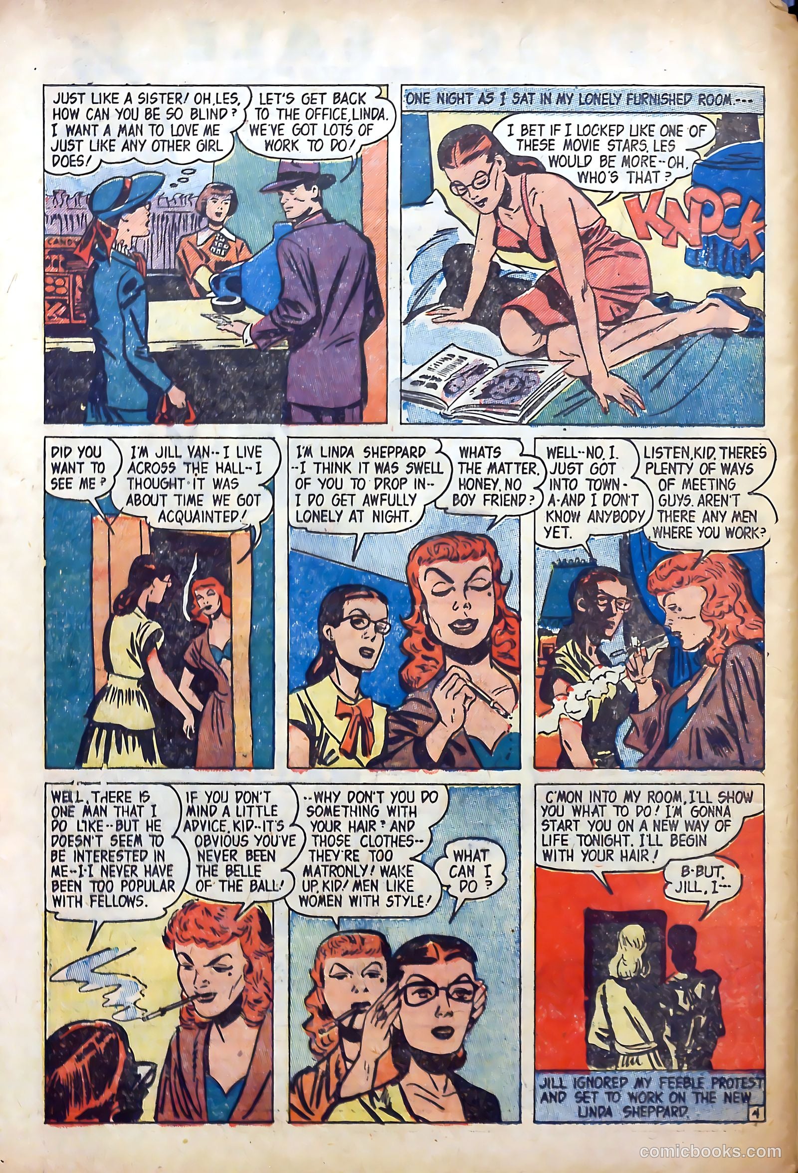 True-to-Life Romances #15 (1953) — page 28 of 36