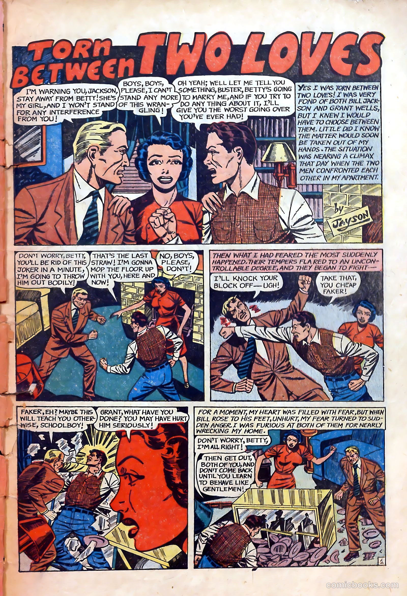 True-to-Life Romances #18 (1953) — page 3 of 36