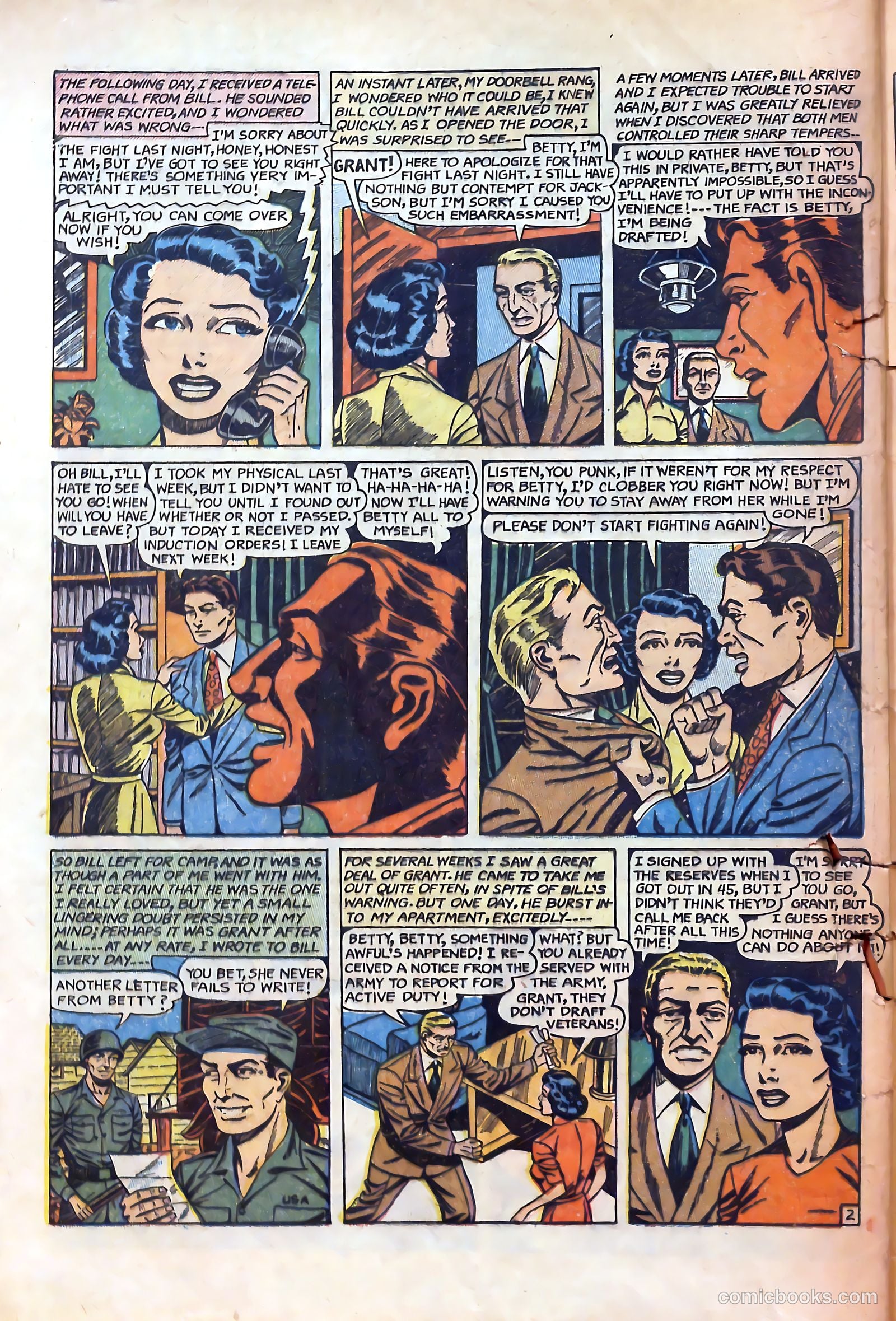 True-to-Life Romances #18 (1953) — page 4 of 36