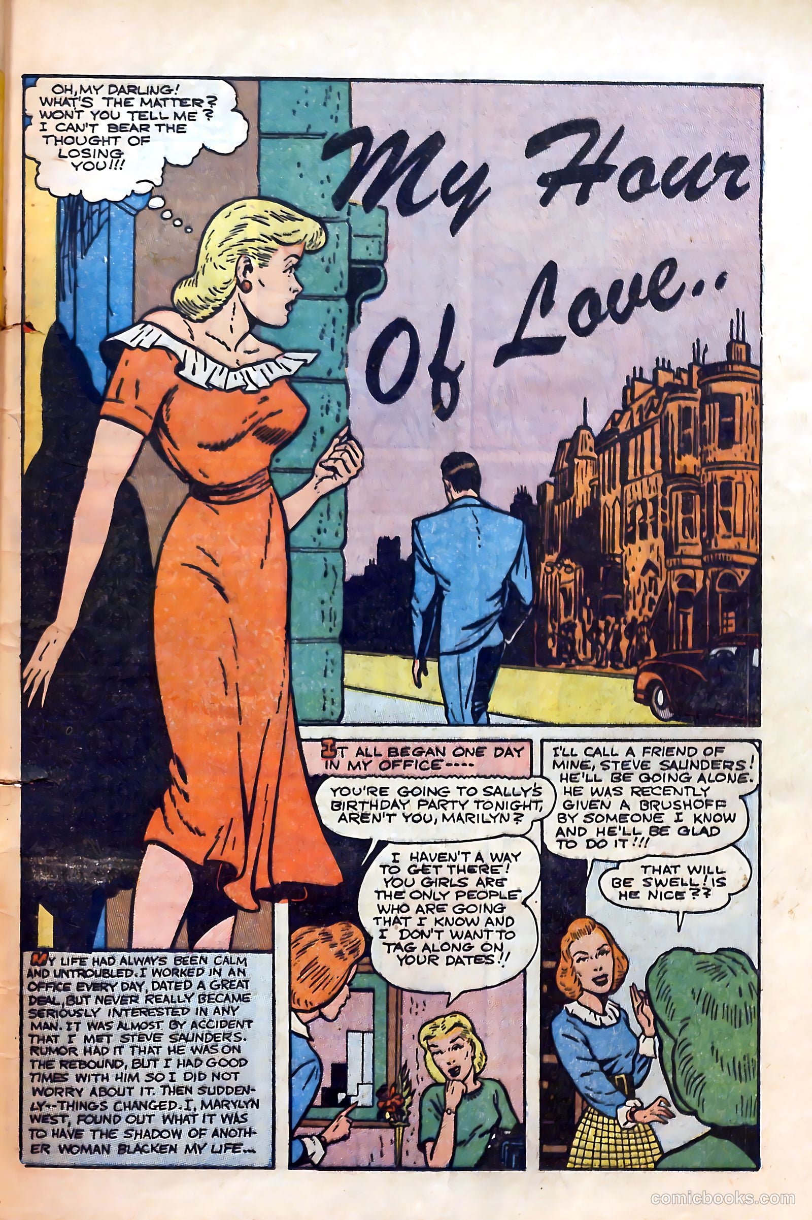 True-to-Life Romances #18 (1953) — page 13 of 36