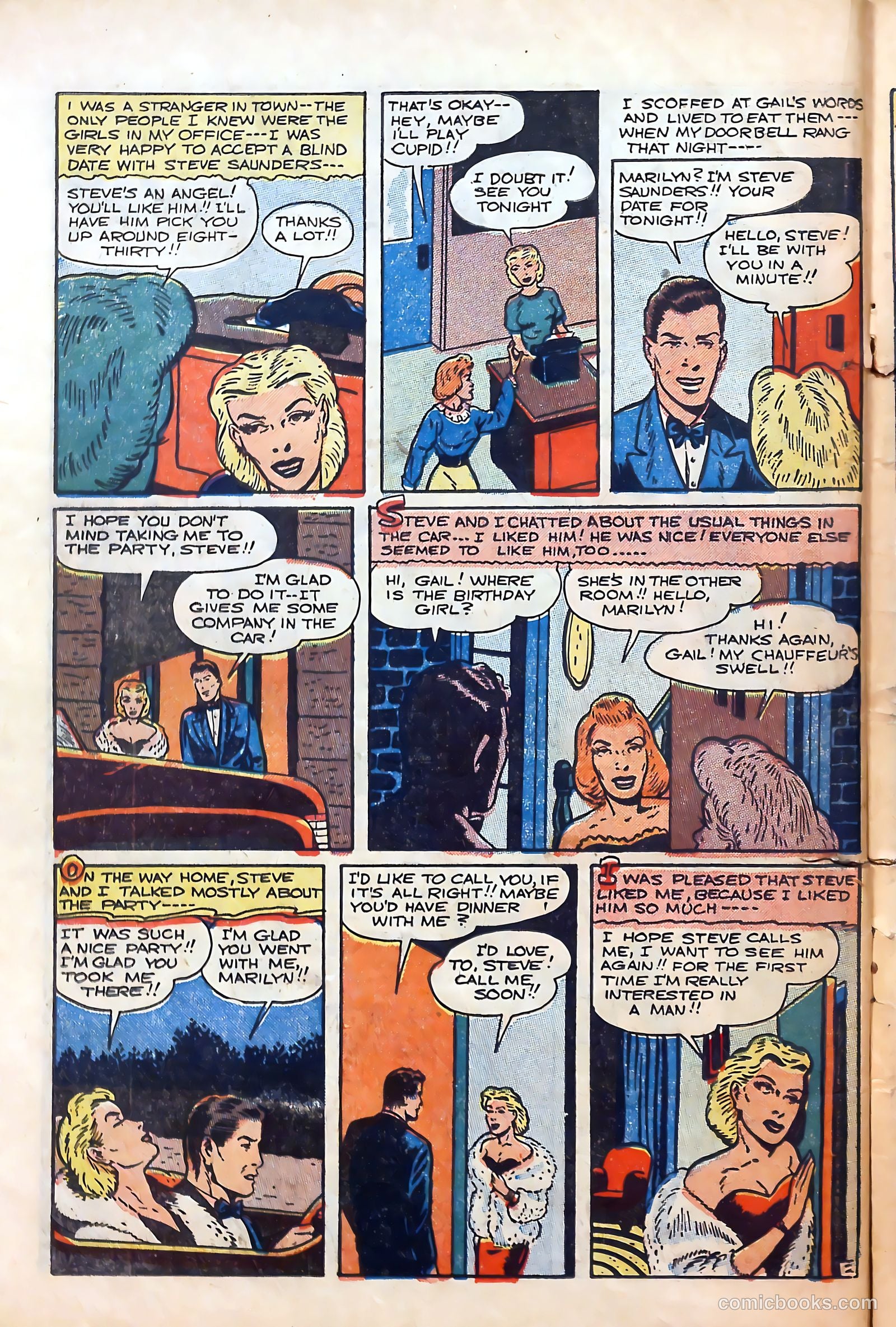 True-to-Life Romances #18 (1953) — page 14 of 36